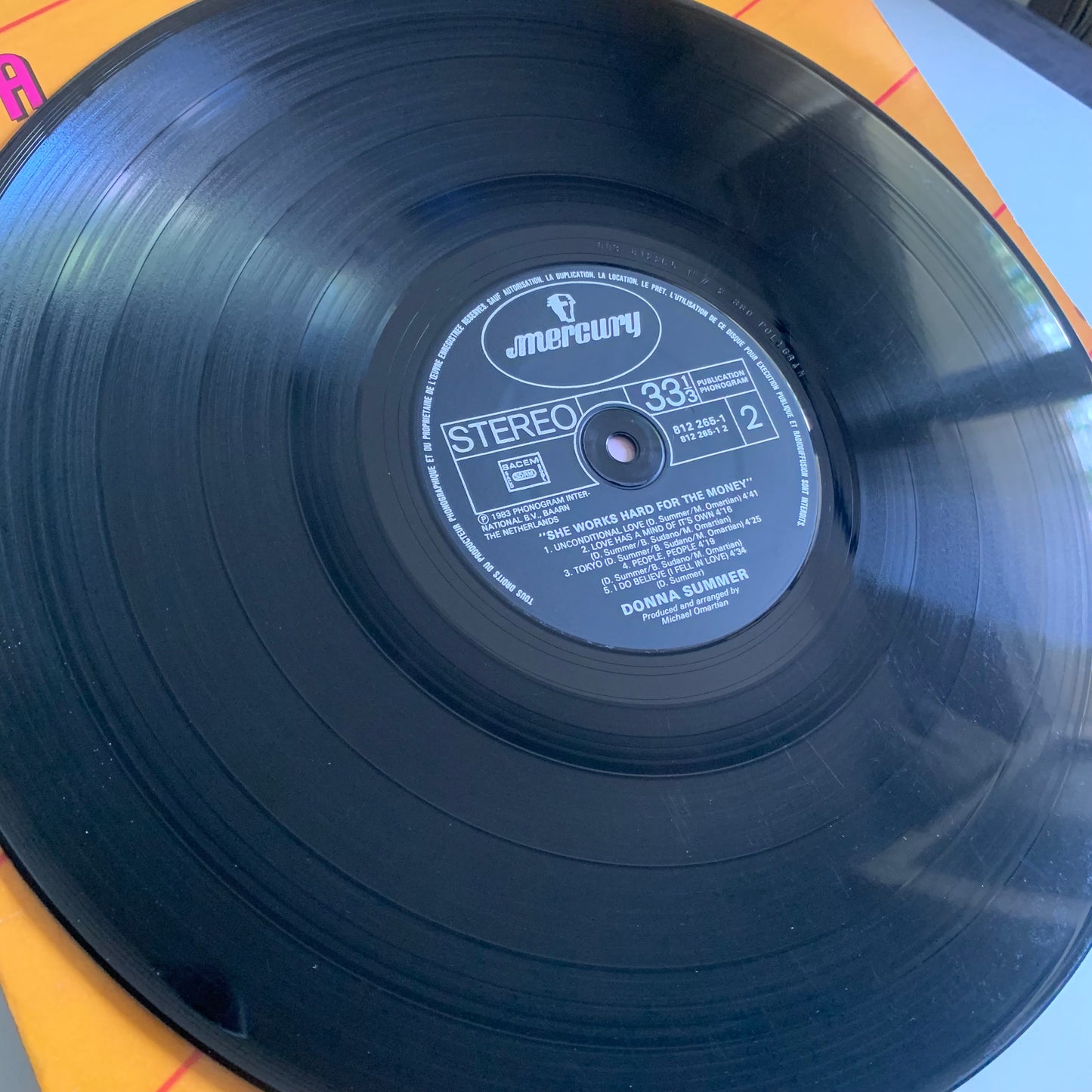 Donna Summer - She Works Hard For The Money - LP 1983 Occasion