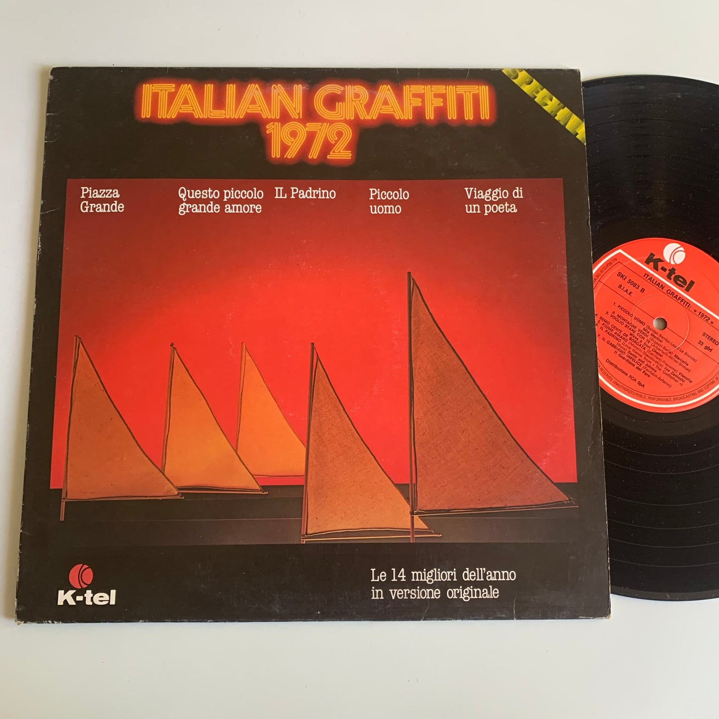 Variétés Compilation - Italian Graffiti 1972 - LP Occasion