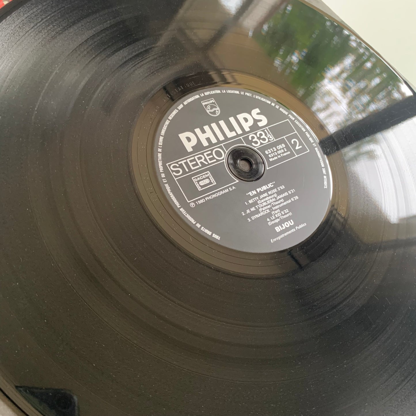 Bijou - En Public - LP 1980 Occasion