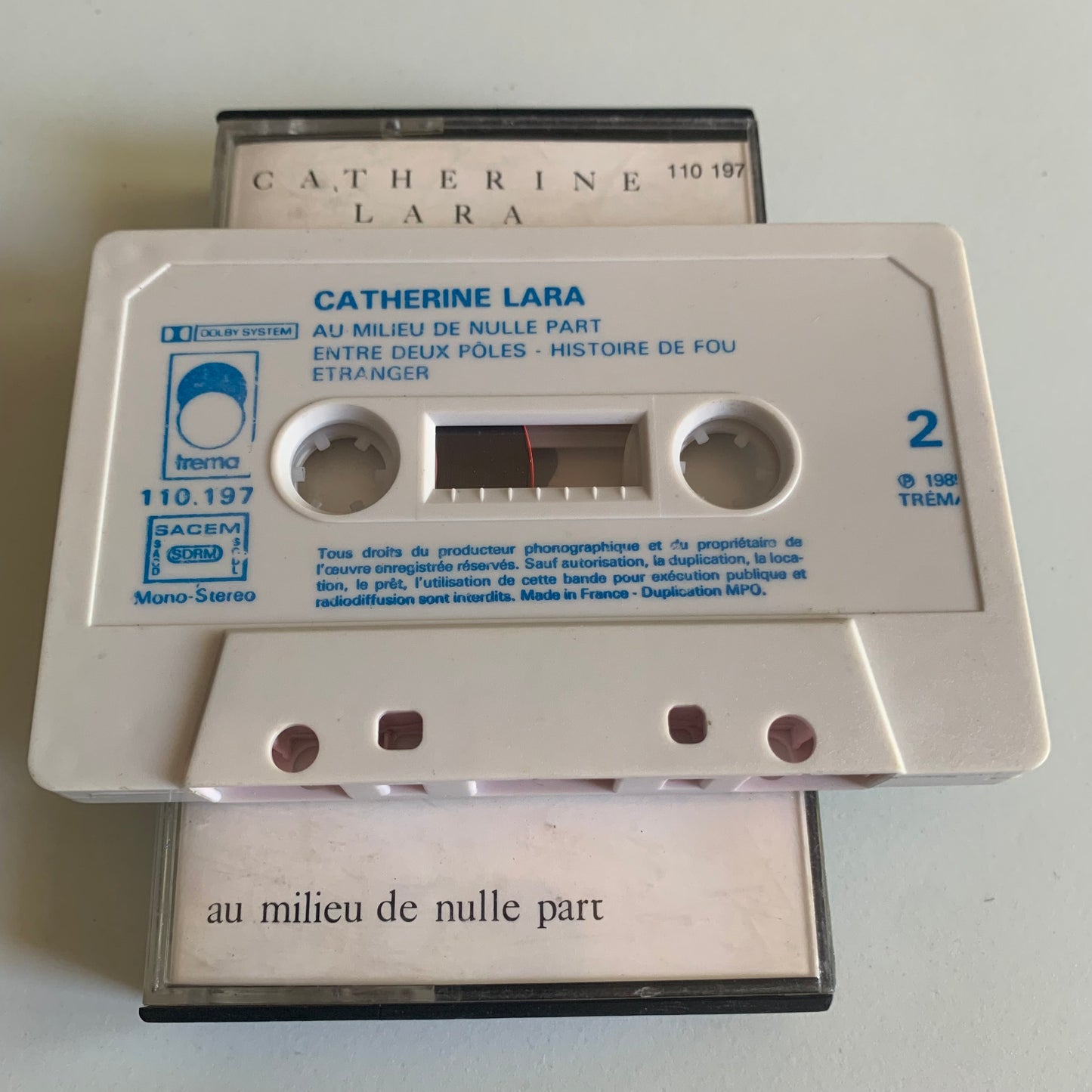 Catherine Lara - Au Milieu De Nulle Part - 1985 Occasion