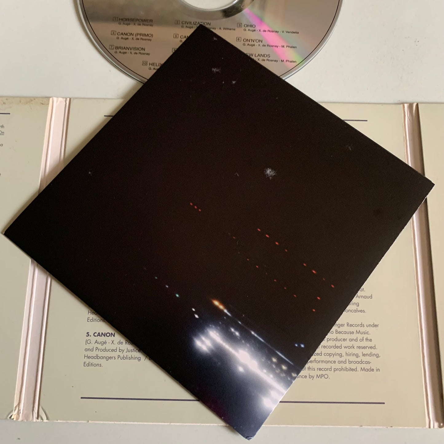 CD - Justice - Audio, Video, Disco. - 2011 Occasion