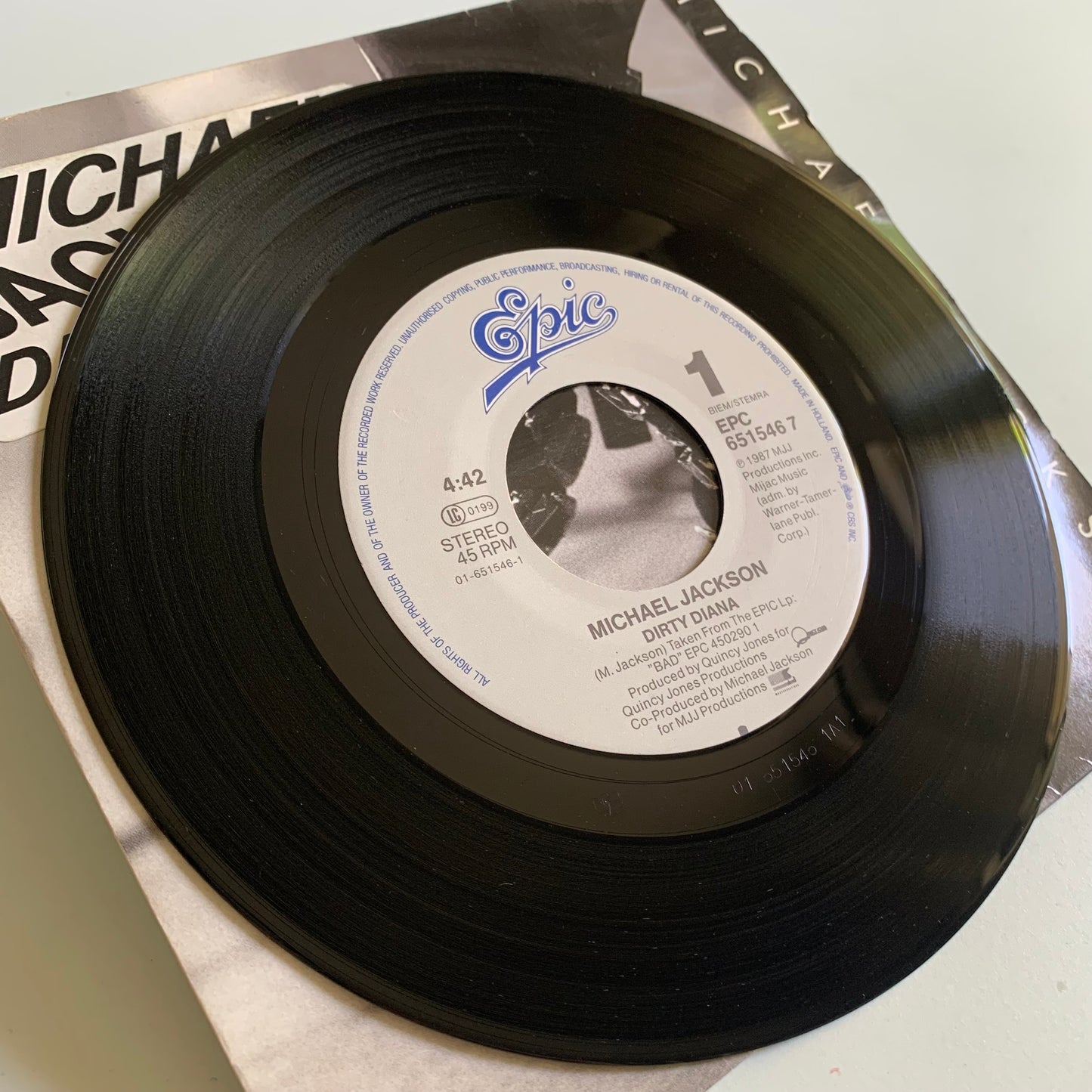 Michael Jackson - Dirty Diana - 1988 Occasion