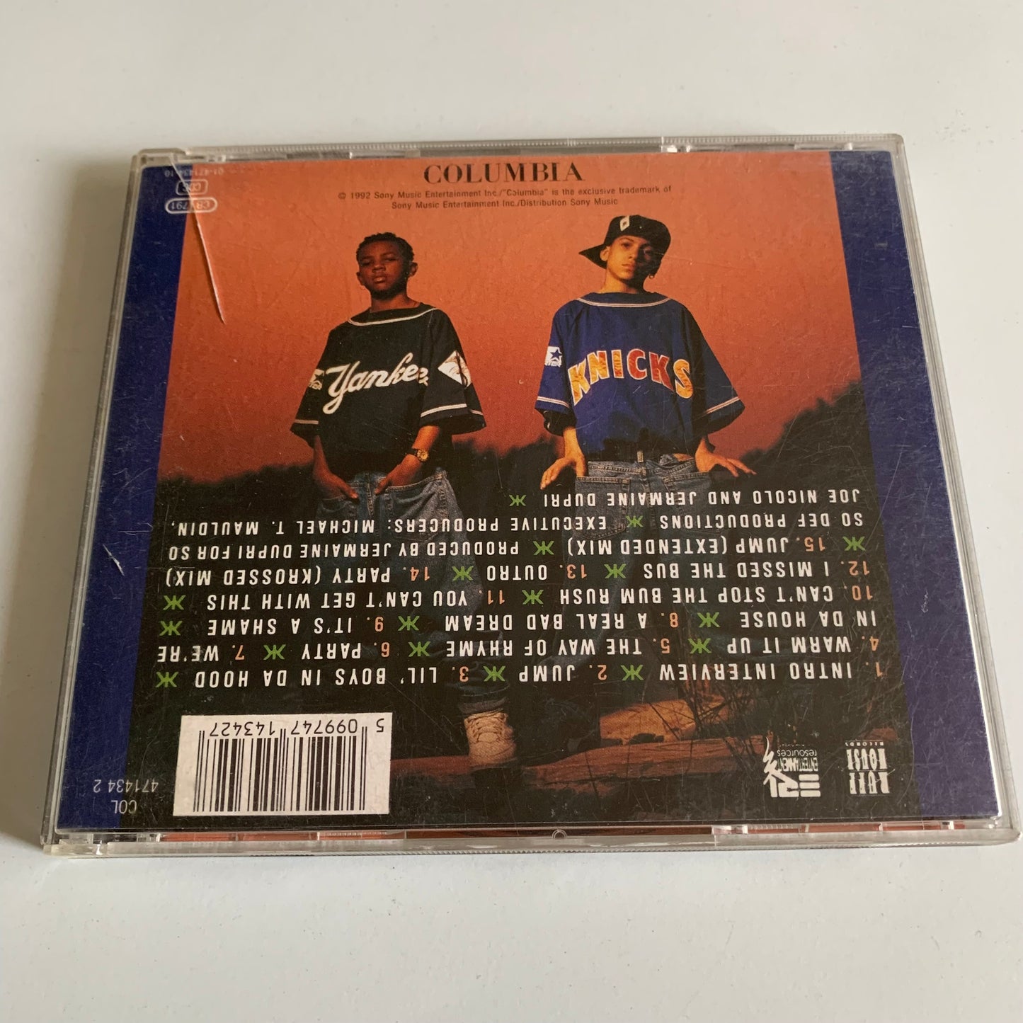 CD - Kris Kross - Totally Krossed Out - 1992 Occasion