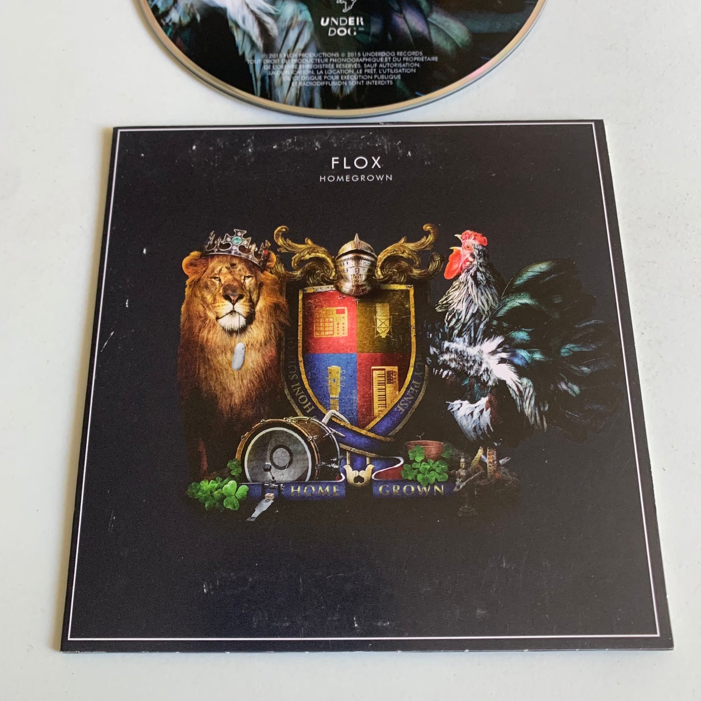 CD - Flox - Homegrown - Single Promo 2015 - Occasion