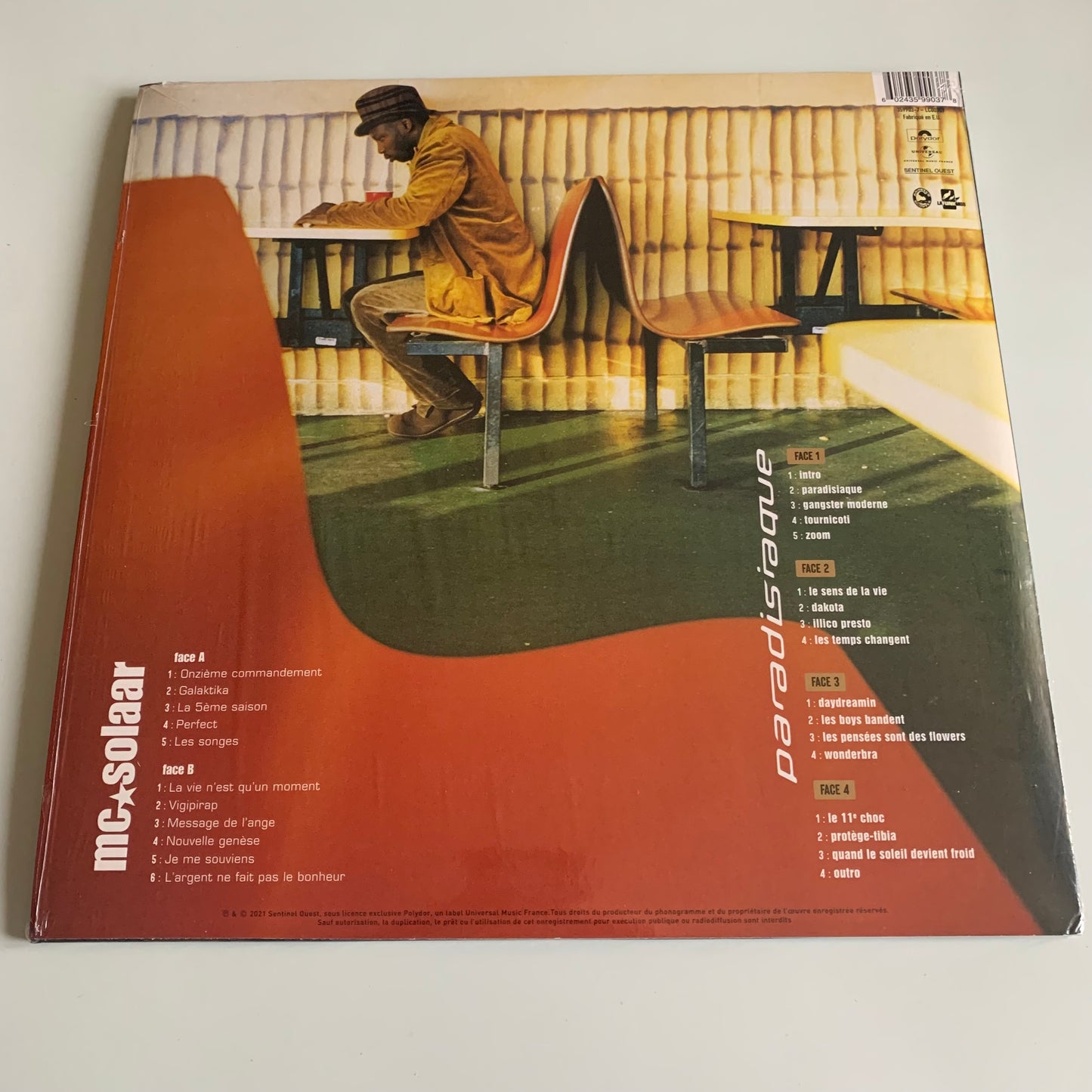 MC Solaar - Paradisiaque - Triple LP 2021