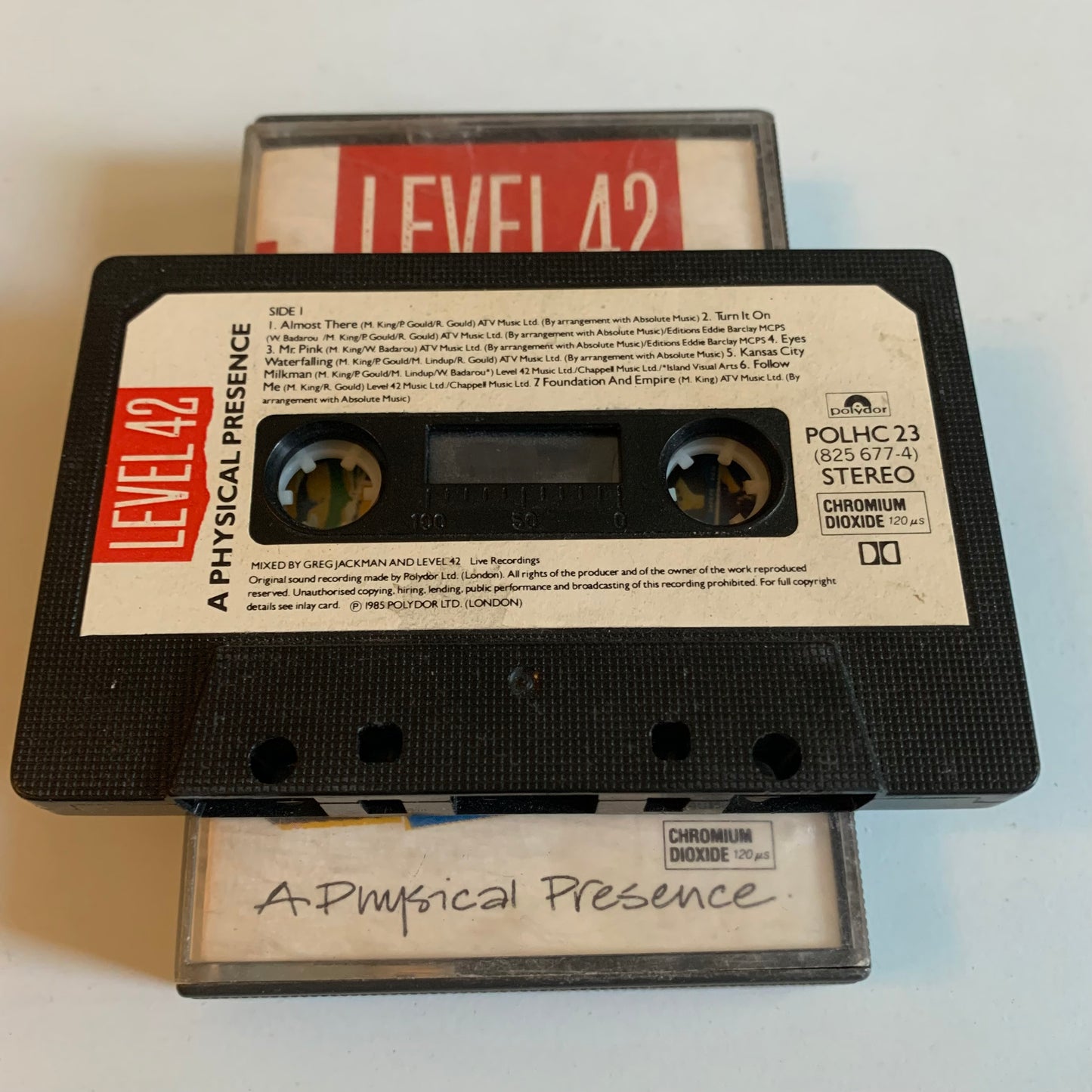 Level 42 - A Physical Presence - 1985 Occasion
