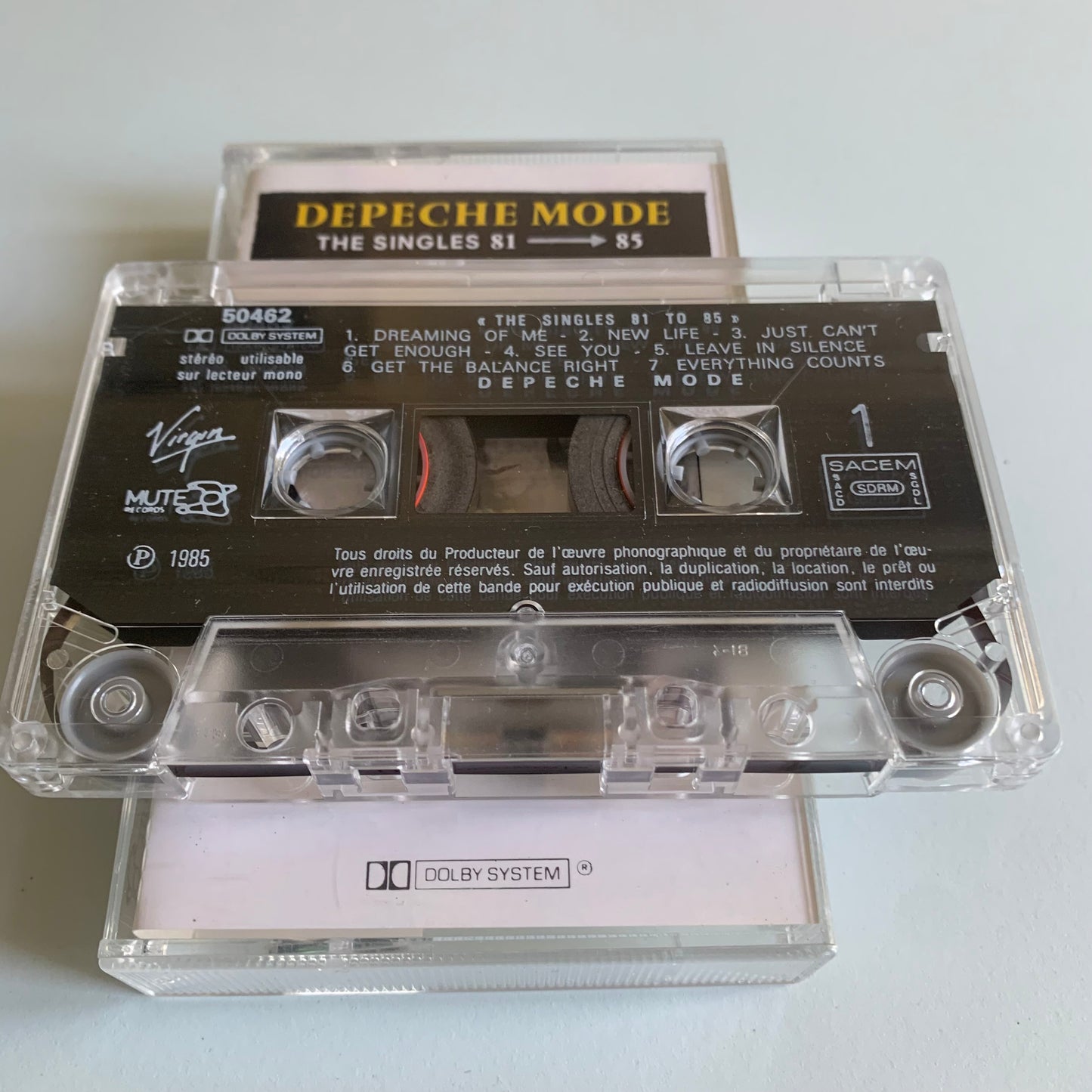 Depeche Mode - The Singles 81 to 85 1985 Occasion