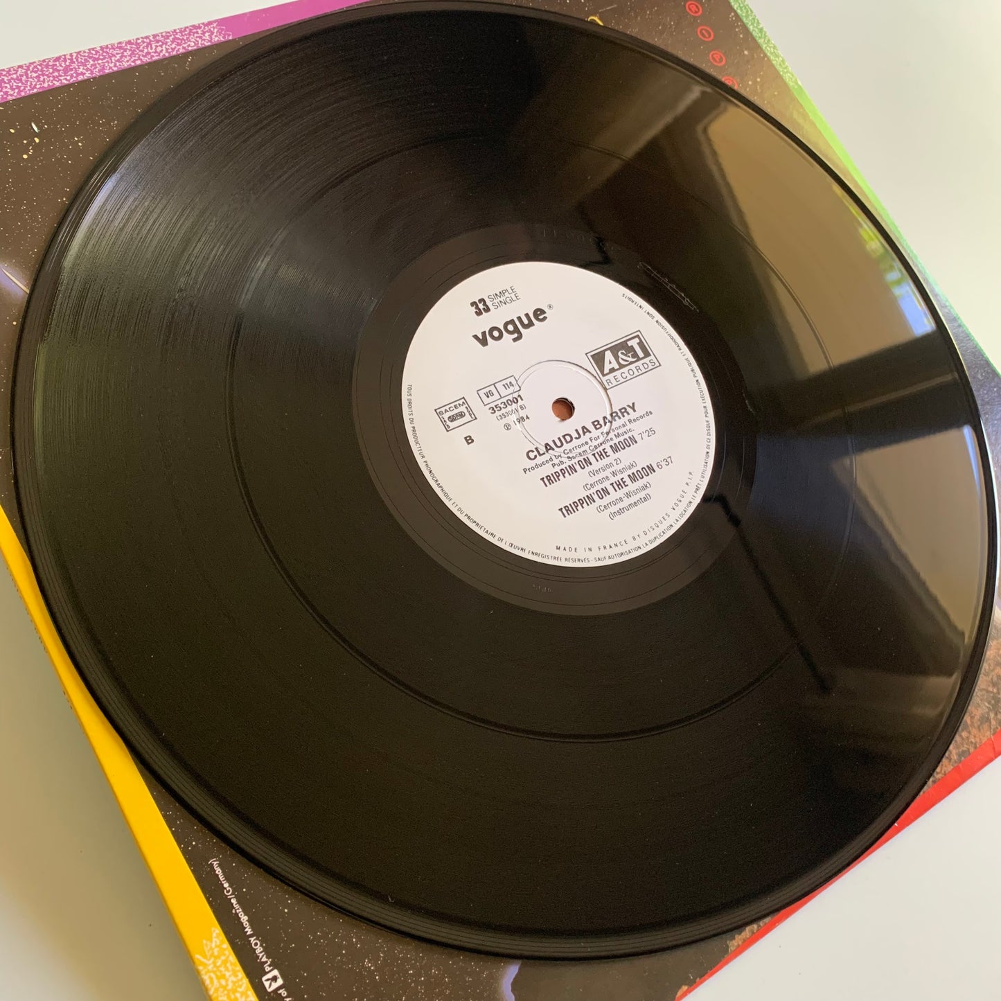 Claudja Barry - Tripping On The Moon - Single 1984 Occasion