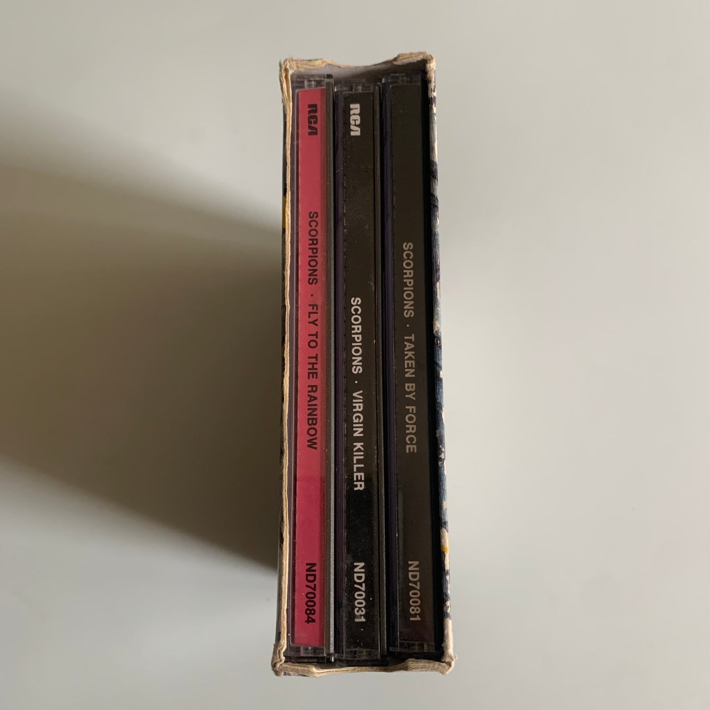 Coffret 3 CD - Scorpions - Virgin Killer - Fly To The Rainbow - Taken By Force - Occasion