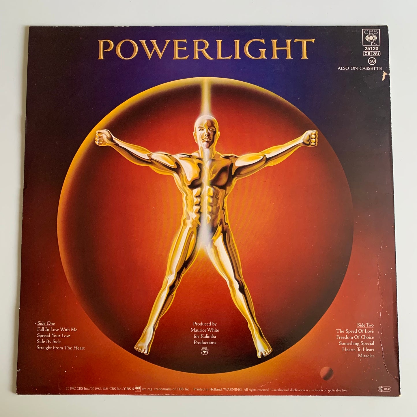 Earth, Wind & Fire - Powerlight - LP 1983 Occasion