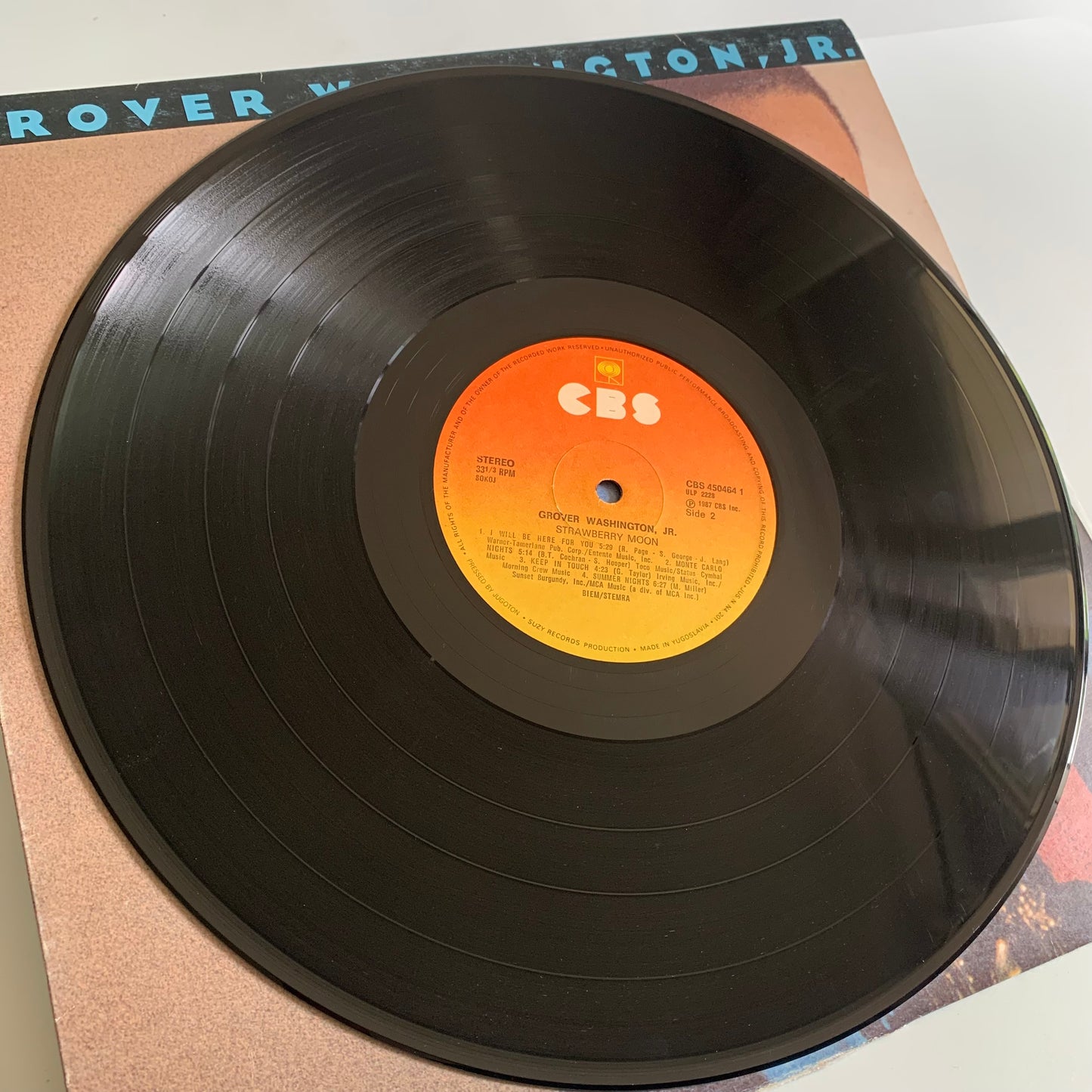 Grover Washington, Jr. - Strawberry Moon - LP 1987 Occasion