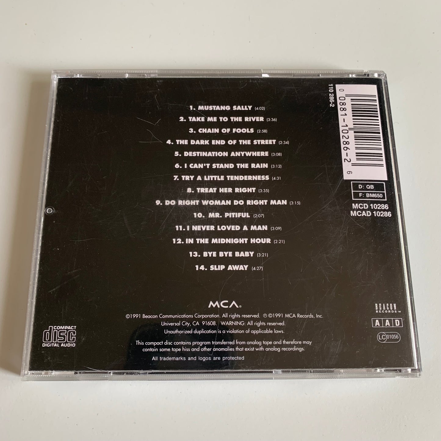 The Commitments - (Original Motion Picture Soundtrack) - 1991 Occasion