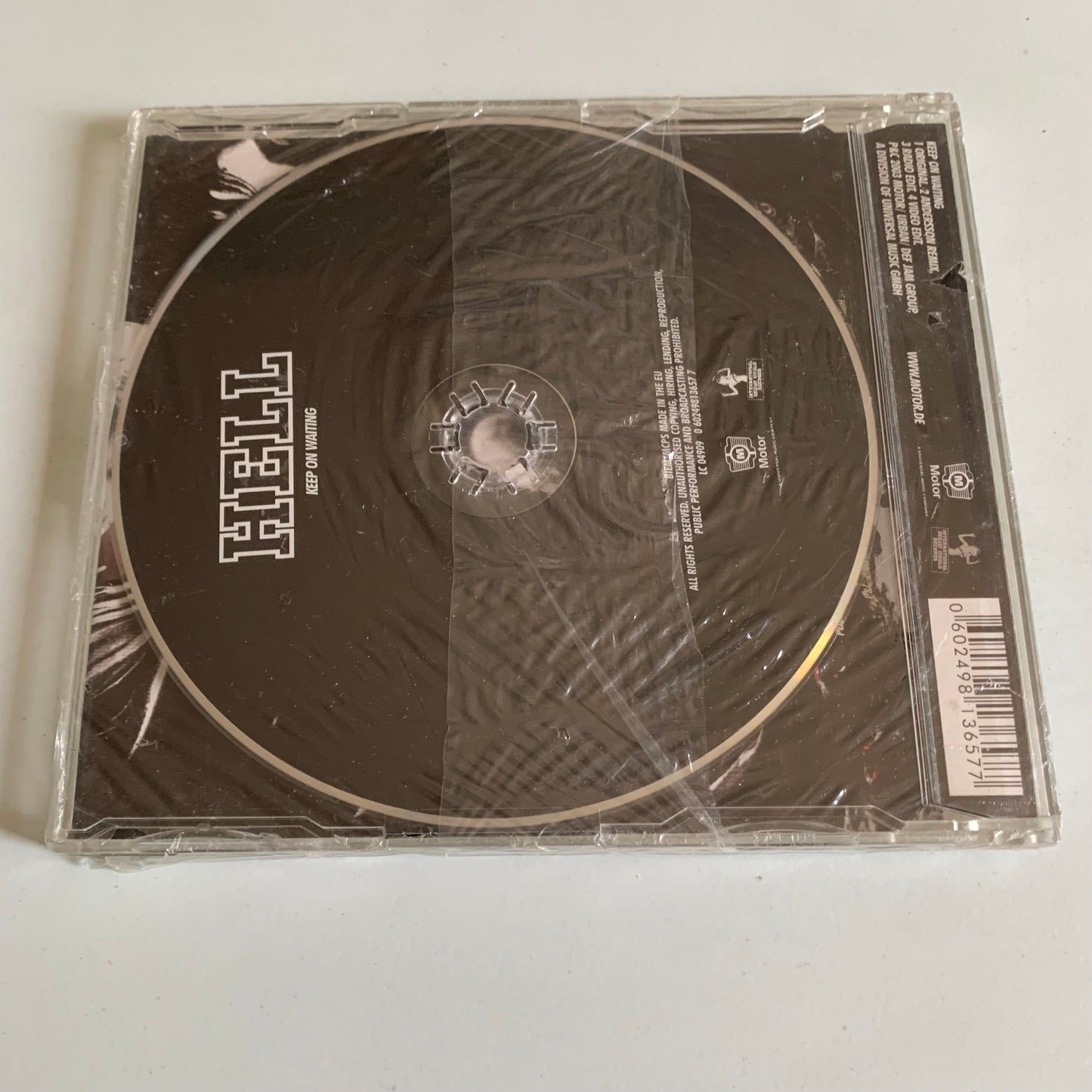 CD - Hell - Keep On Waiting - Single 2003 Neuf sous Blister