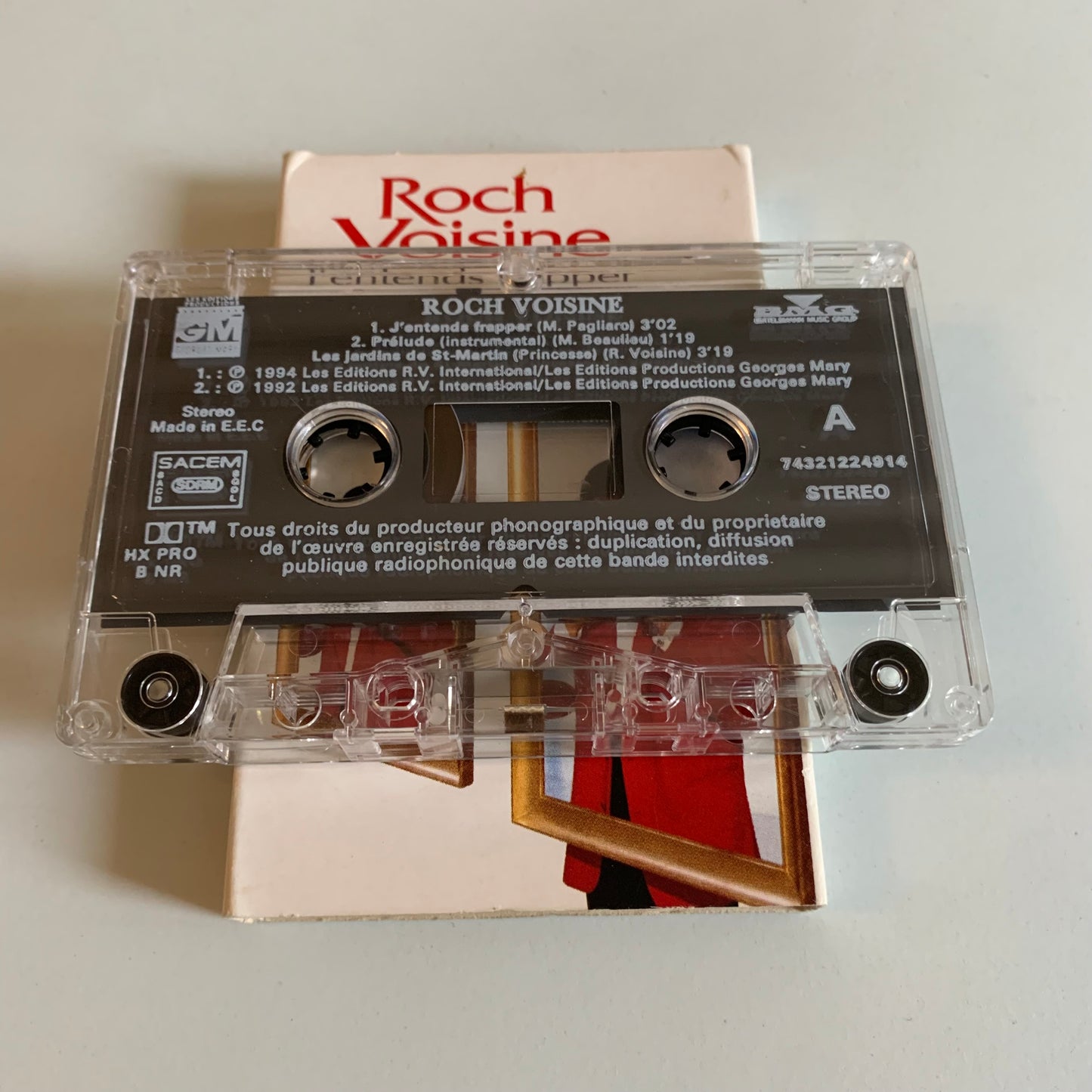 Roch Voisine - J’Entends Frapper - Single 1994 Occasion