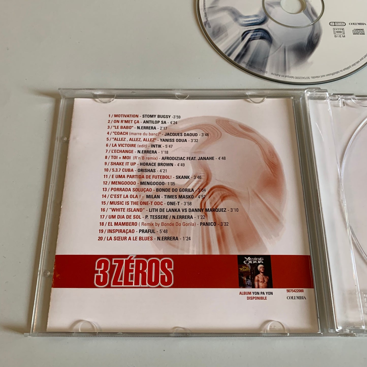 Variétés Compilation - 3 Zeros - BO Film - 2002 Occasion