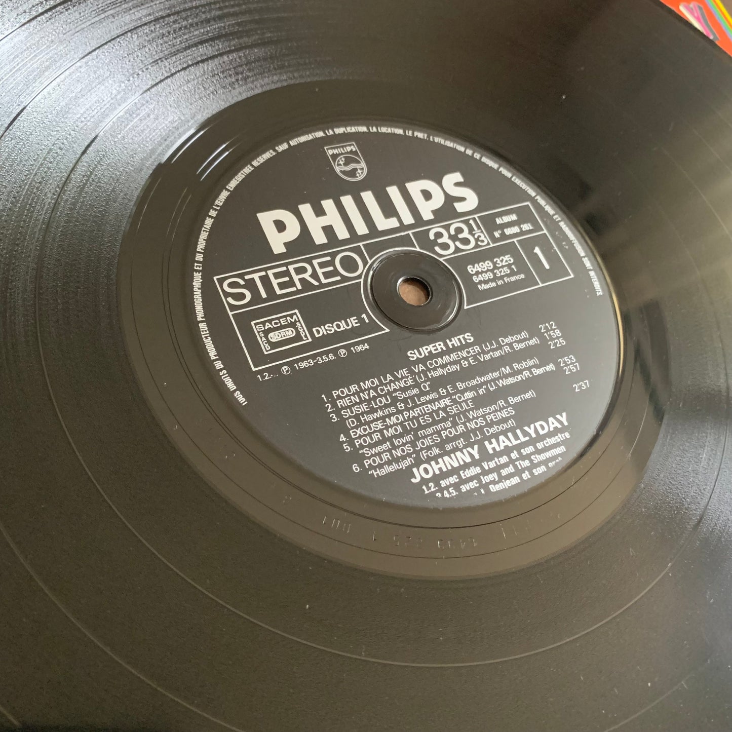 Johnny Hallyday - Super Hits - Le Penitencier - Double LP Occasion