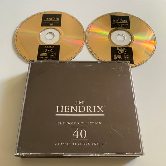 Jimi Hendrix - The Gold Collection - 40 Classic Performances - 1997 Occasion