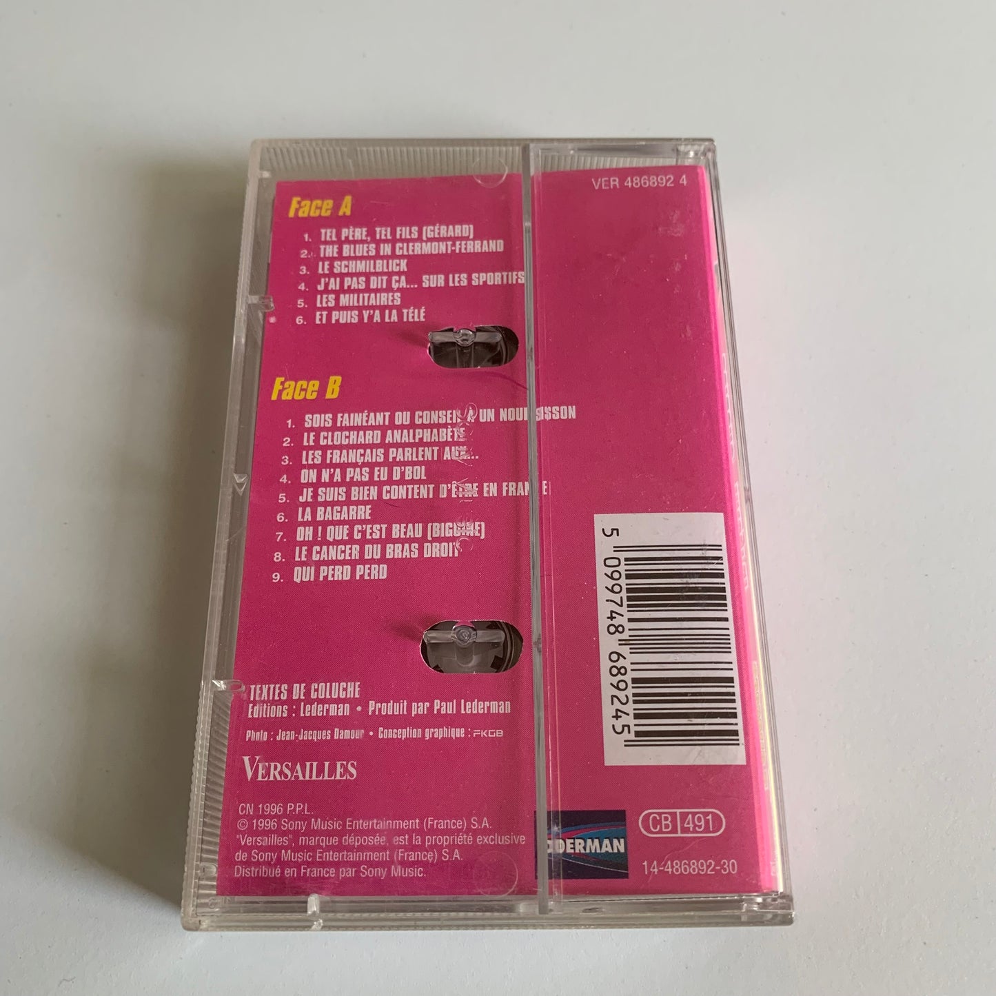 Coluche - Intégrale - Cassette 2 - 1989 Occasion
