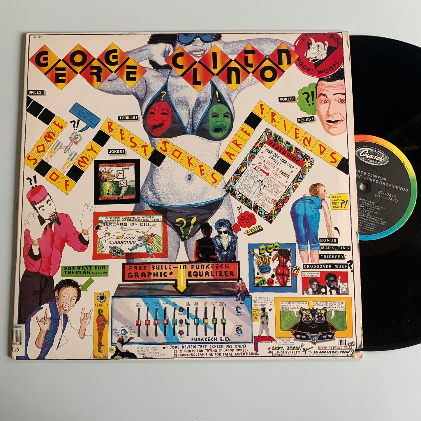 George Clinton - Some Of My Best Jokes Are Friends - LP 1985 Occasion