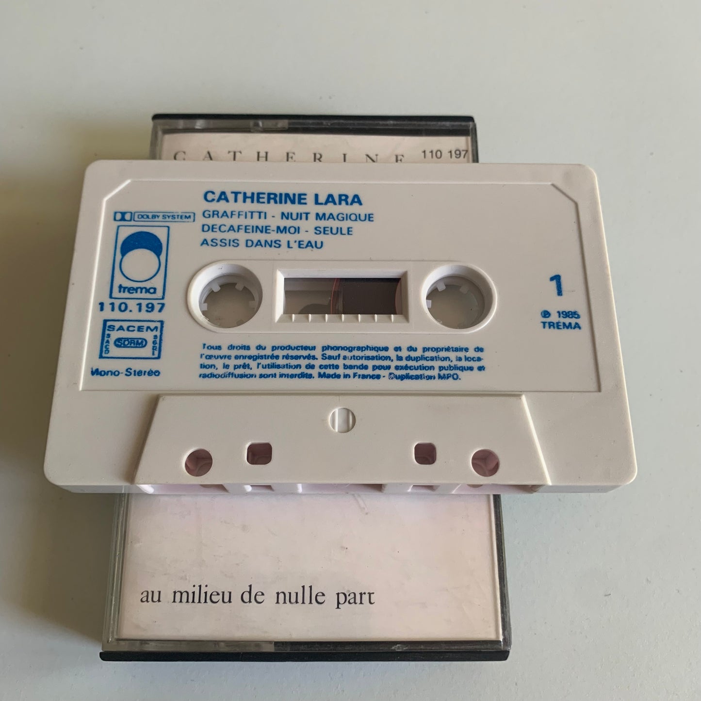 Catherine Lara - Au Milieu De Nulle Part - 1985 Occasion