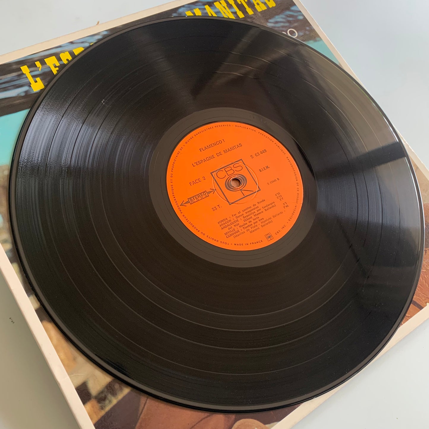 Manitas De Plata - L'Espagne De Manitas - LP 1968 Occasion