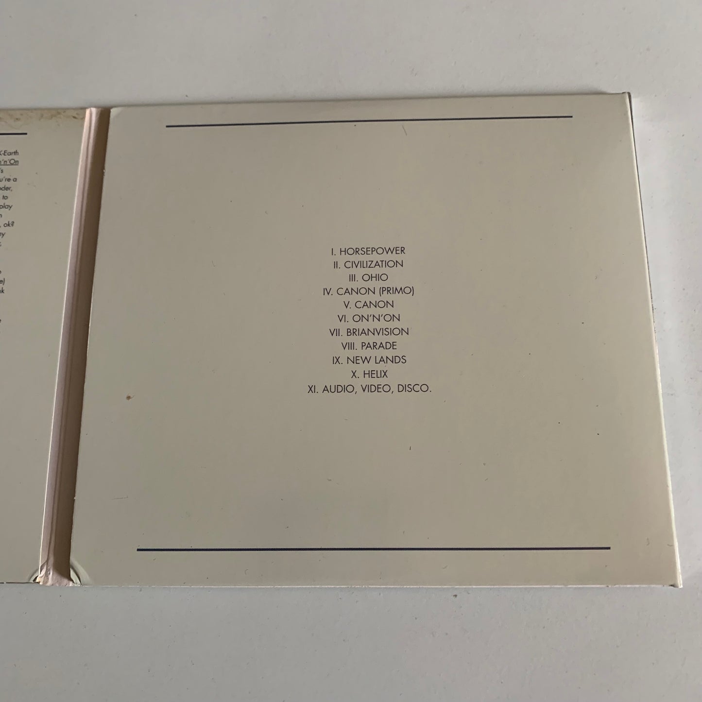 CD - Justice - Audio, Video, Disco. - 2011 Occasion