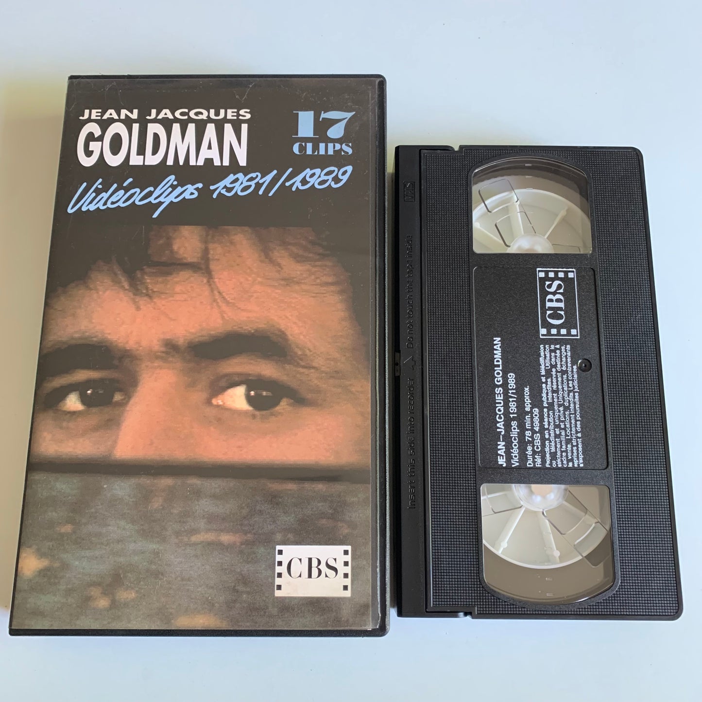 Jean-Jacques Goldman - Videoclips 1981/1989 - VHS 1989 Occasion