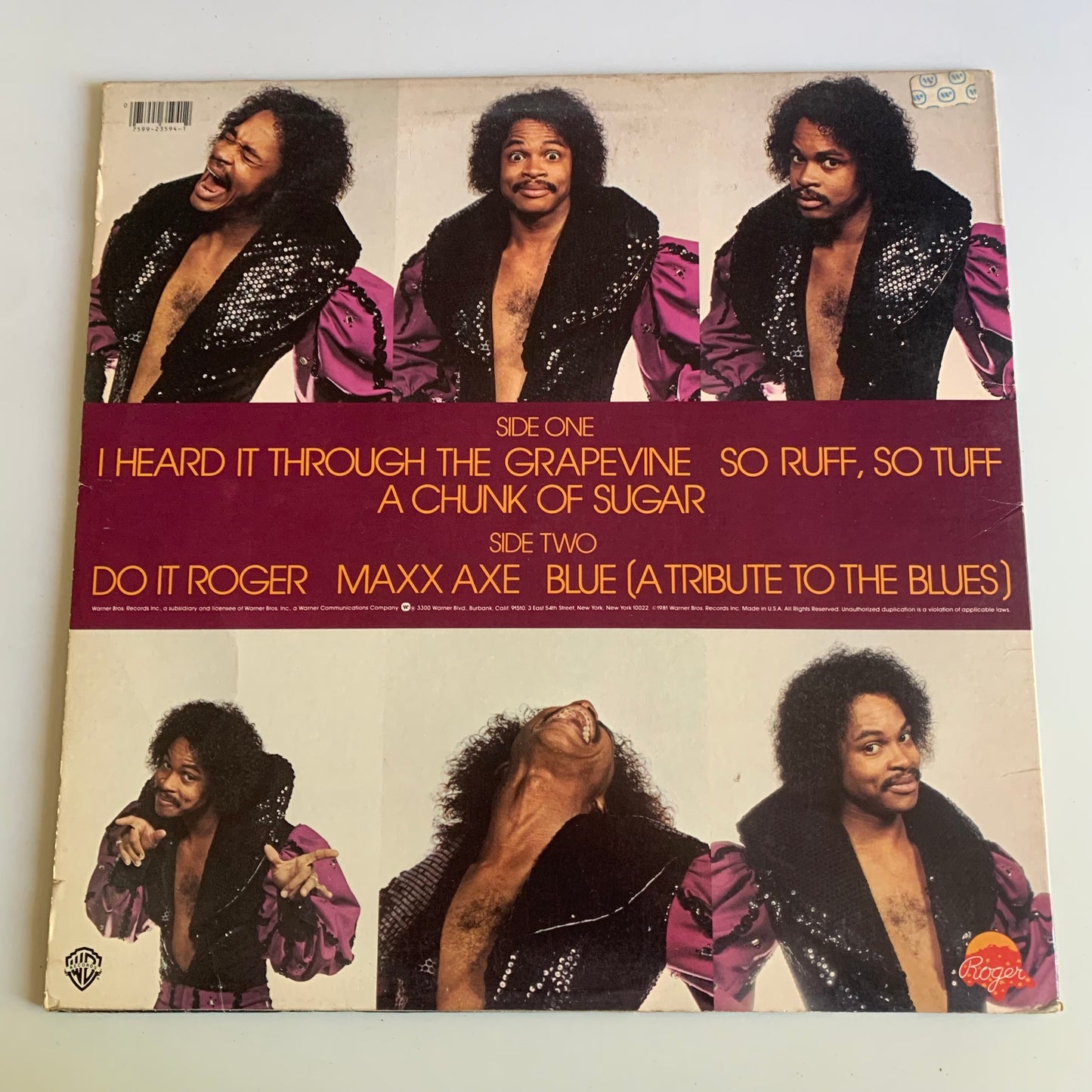 Roger - The Many Facets Of Roger - LP 1981 Occasion