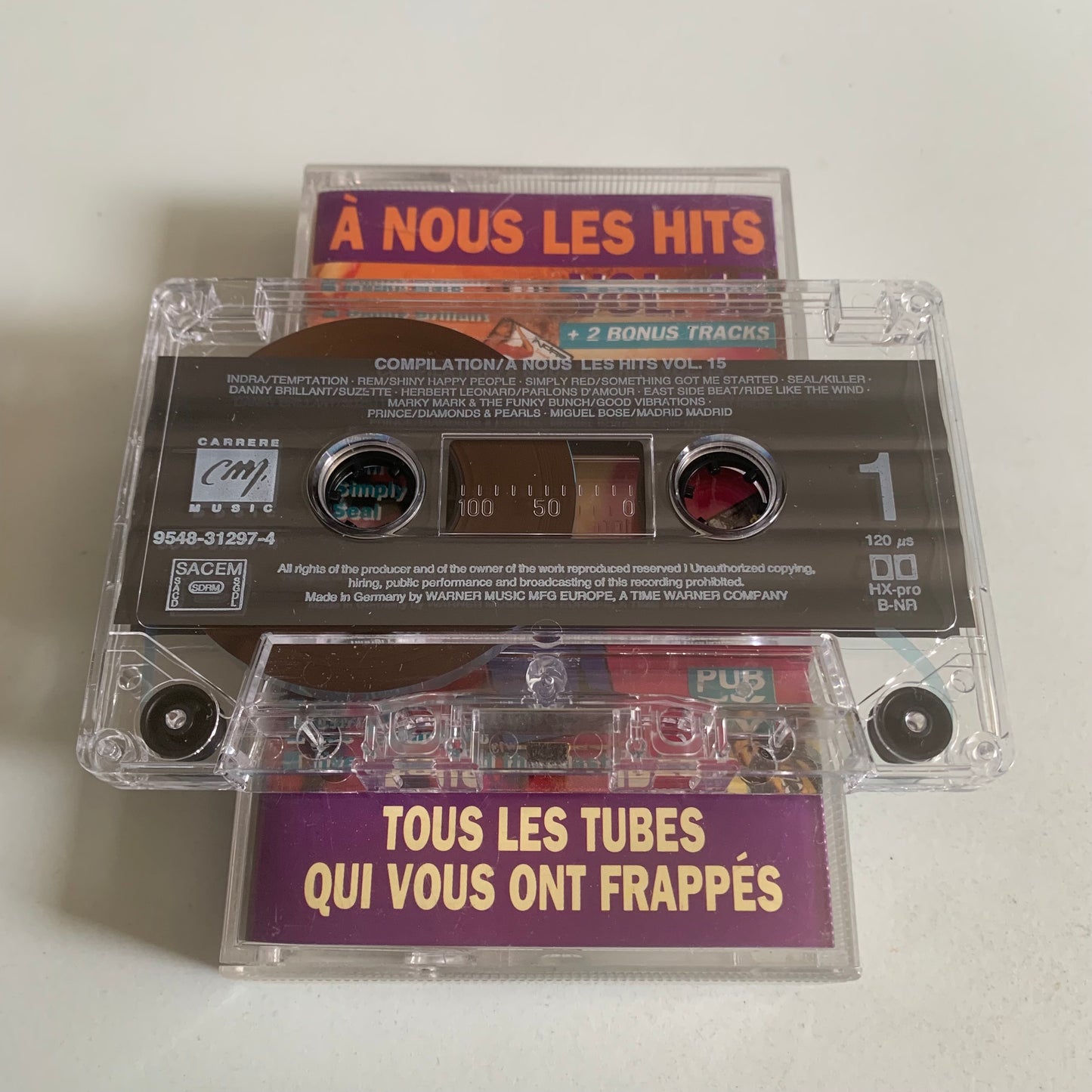 Variétés Compilation - A Nous Les Hits Volume 15 - 1992 Occasion