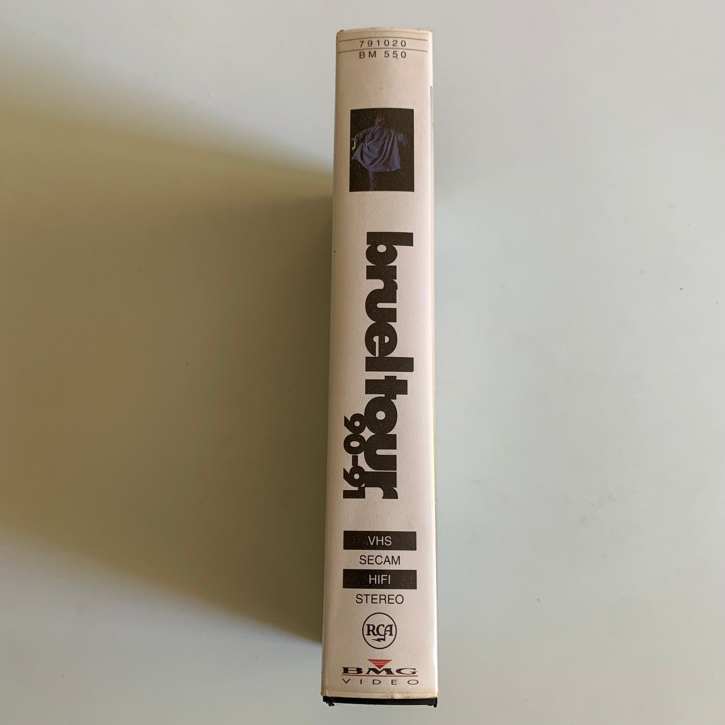 Patrick Bruel - Bruel Tour 90-91 - Si Ce Soir - En Concert En Coulisse - VHS 1991 Occasion