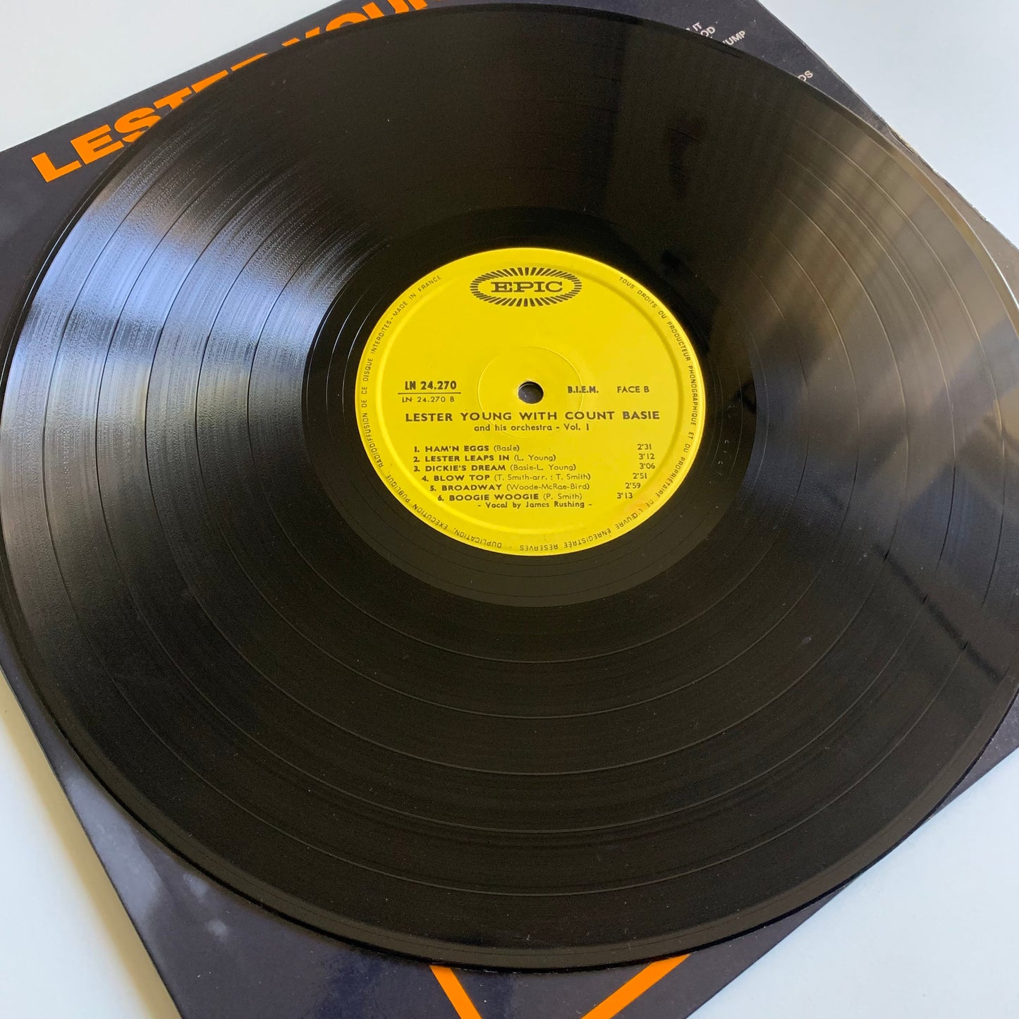 Lester Young - Lester Young Memorial Album - Double Vinyle 33 tours 1967 Occasion