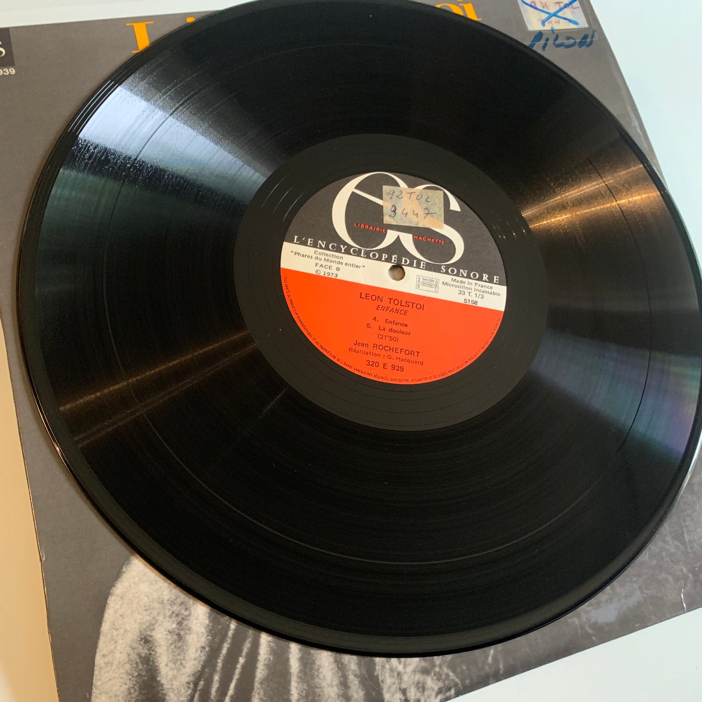 Léon Tolstoï - Extraits De : Enfance - LP 1973 Occasion