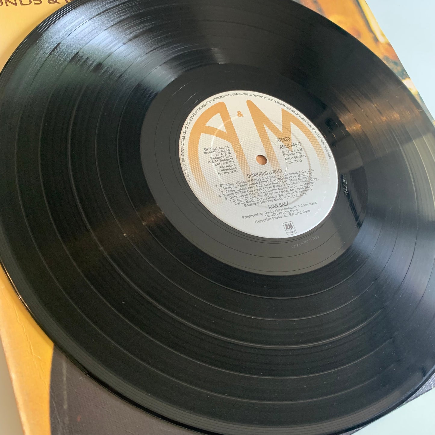 Joan Baez - Diamonds & Rust - LP 1975 Occasion