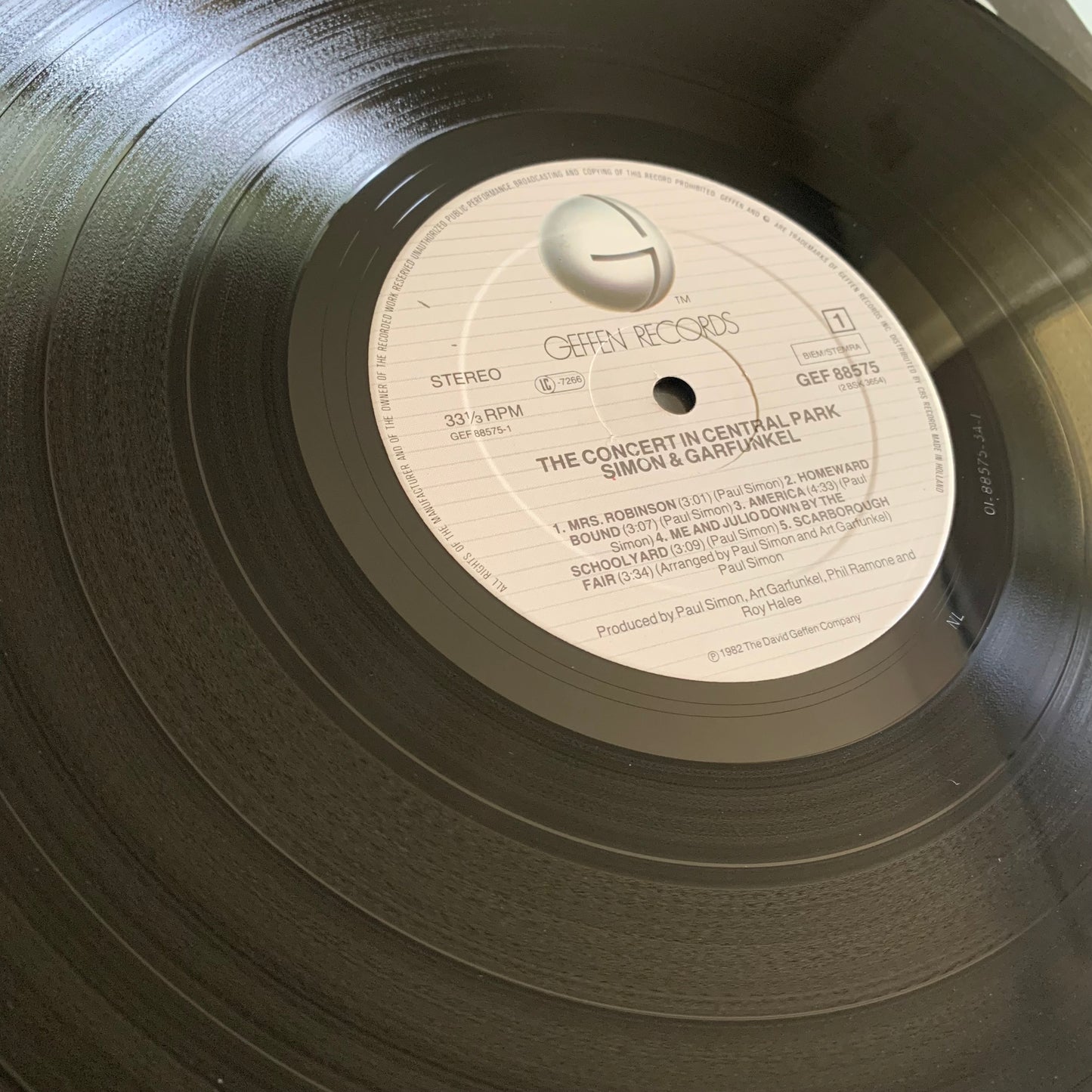 Simon And Garfunkel - The Concert In Central Park - Double LP 1982 Occasion