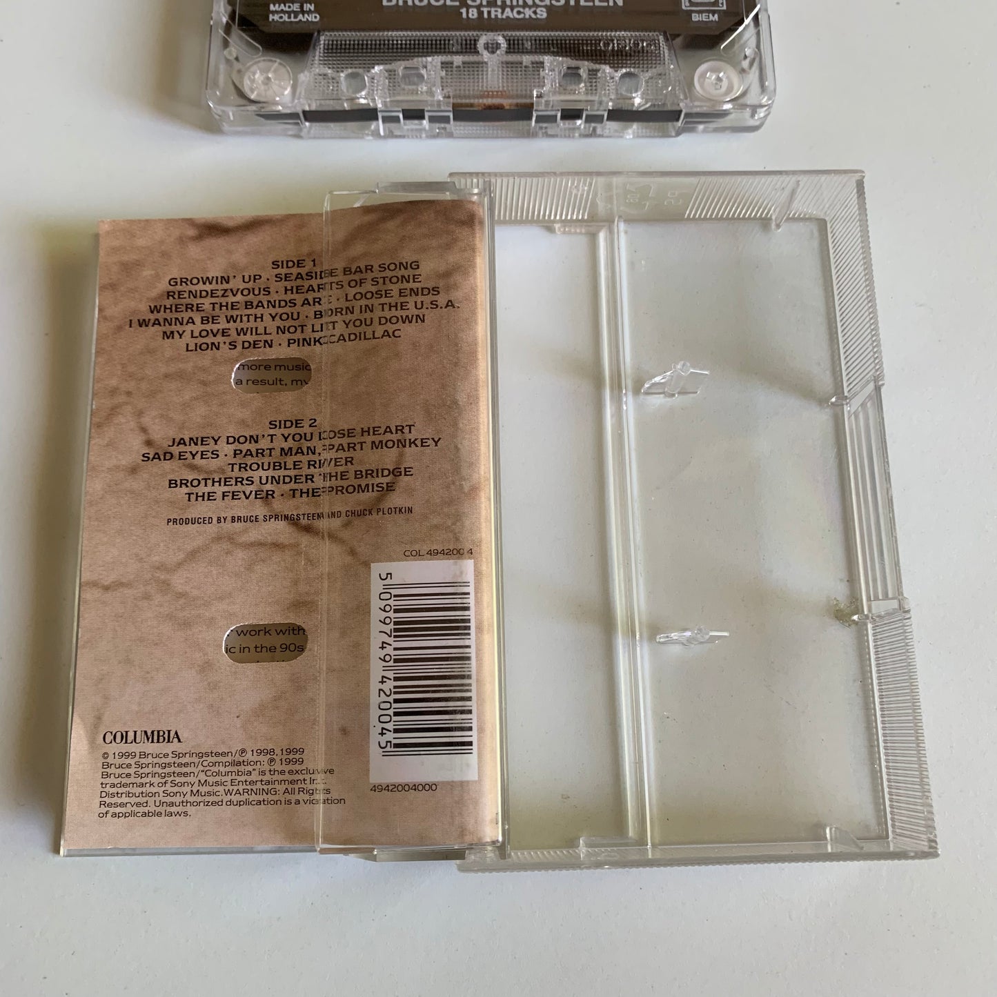 Bruce Springsteen - 18 Tracks - 1999 Occasion