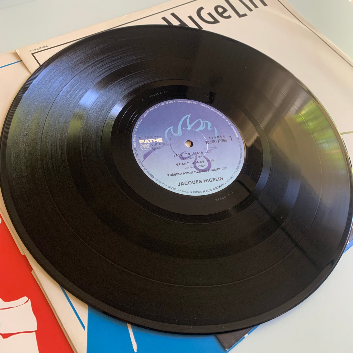 Jacques Higelin - Higelin A Mogador - Triple LP 1981 Occasion