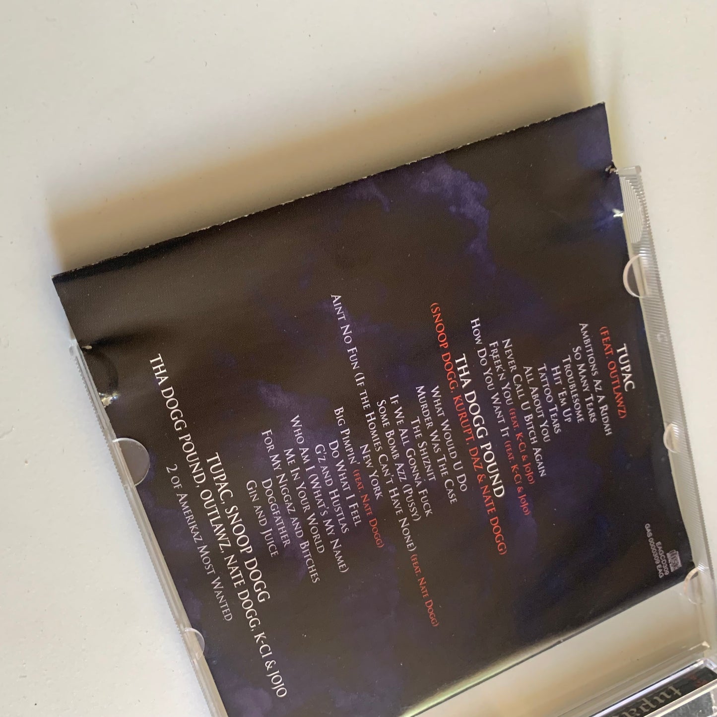 Tupac - Live At The House Of Blues - 2005 Occasion