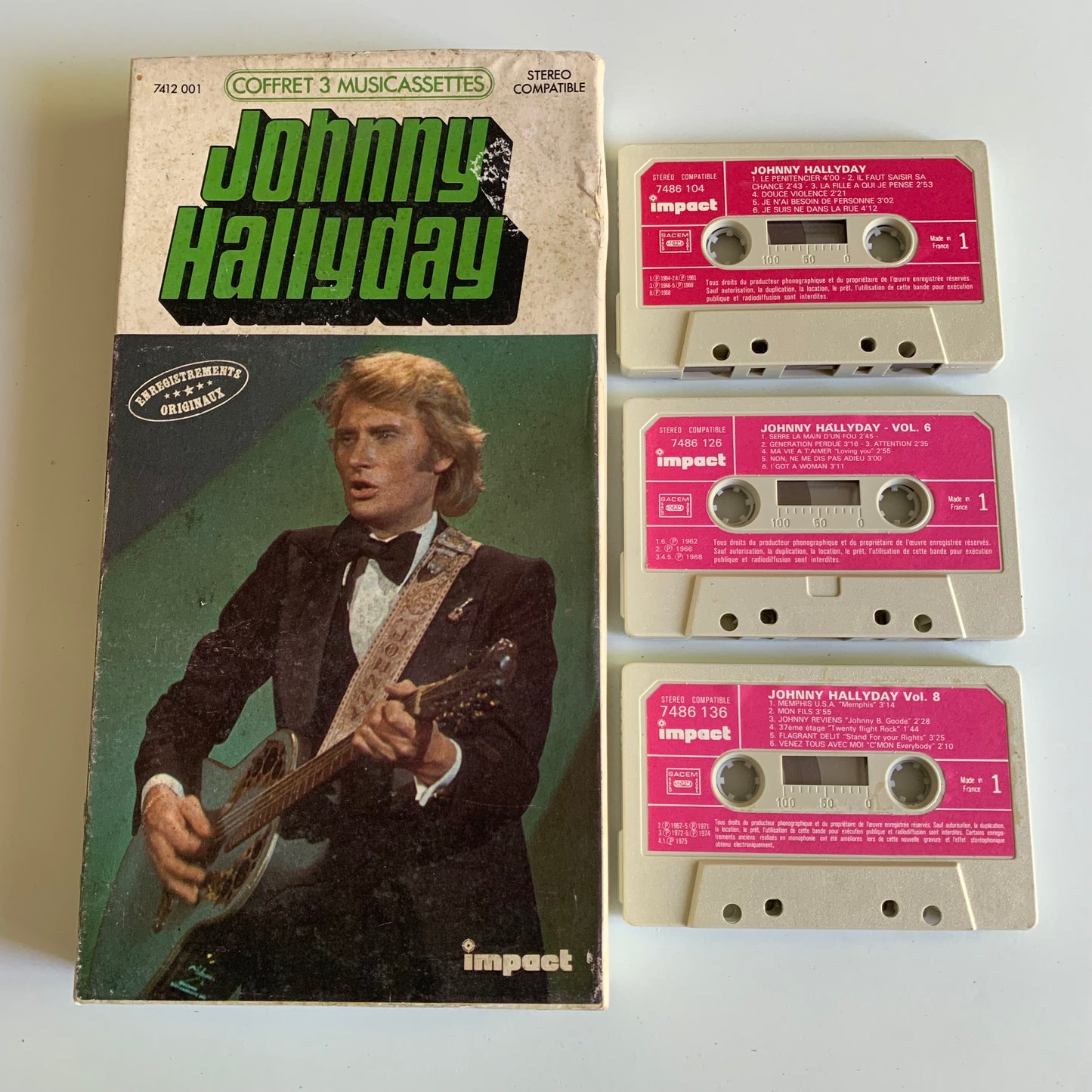 Johnny Hallyday - Coffret Box Set - Occasion