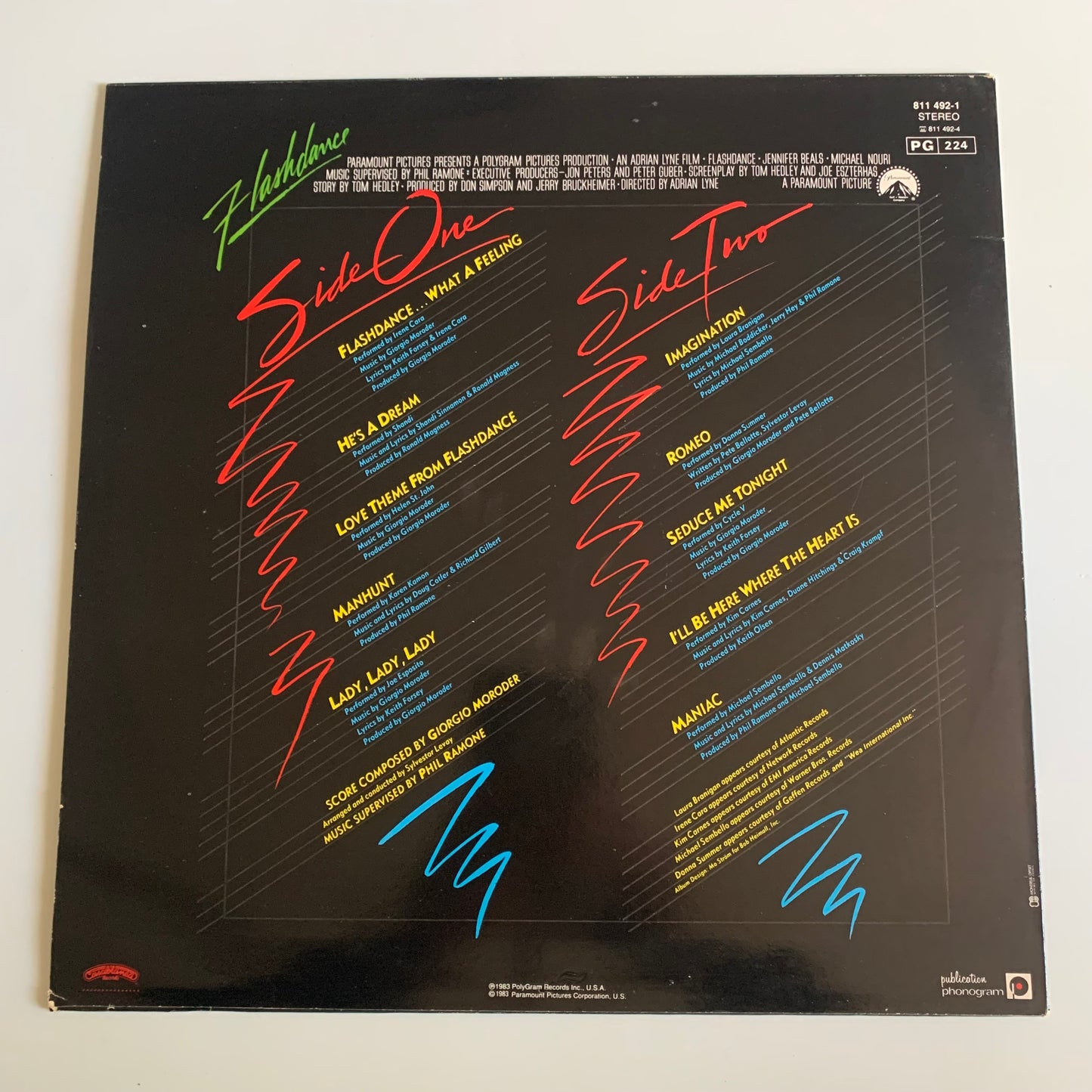 Flashdance - Bande Orignale Du Film - LP 1983 Occasion