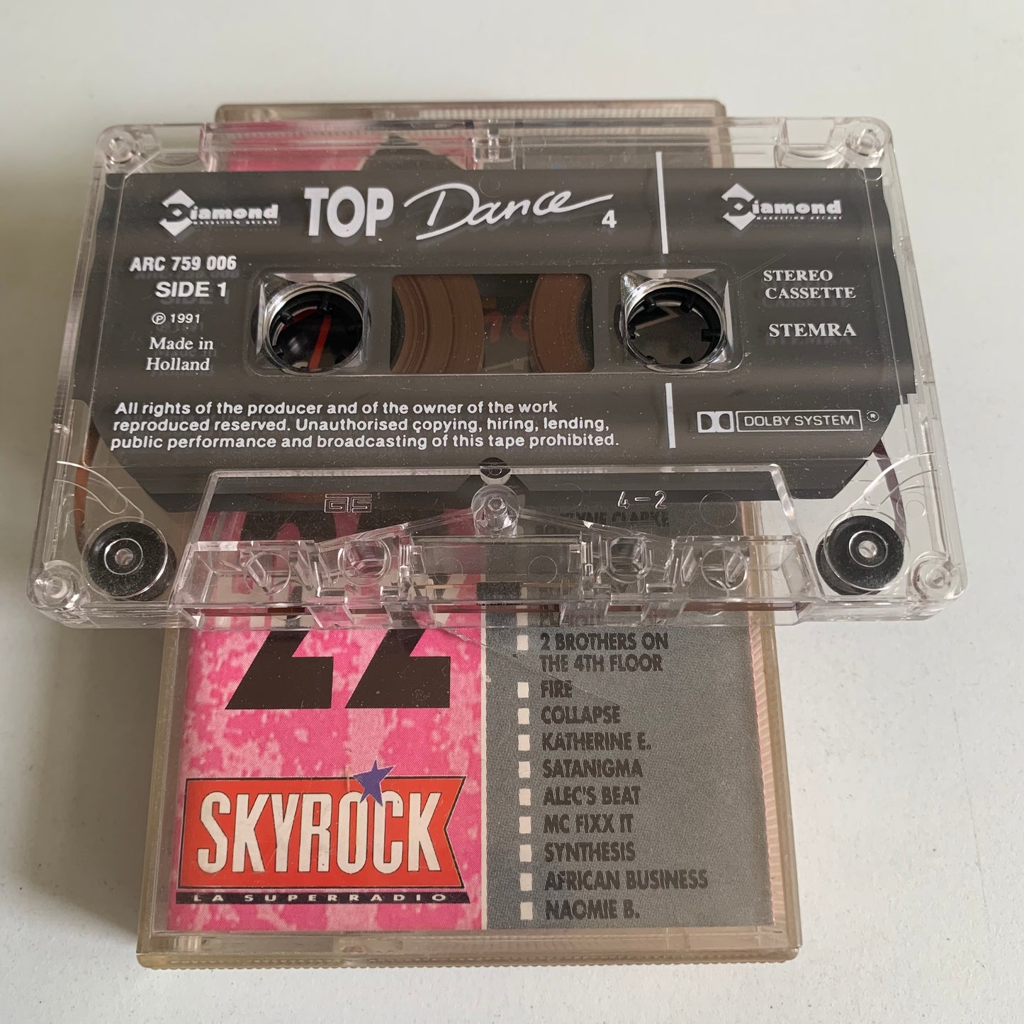 Variétés Compilation - Top Dance Volume 4 - 1991 Occasion