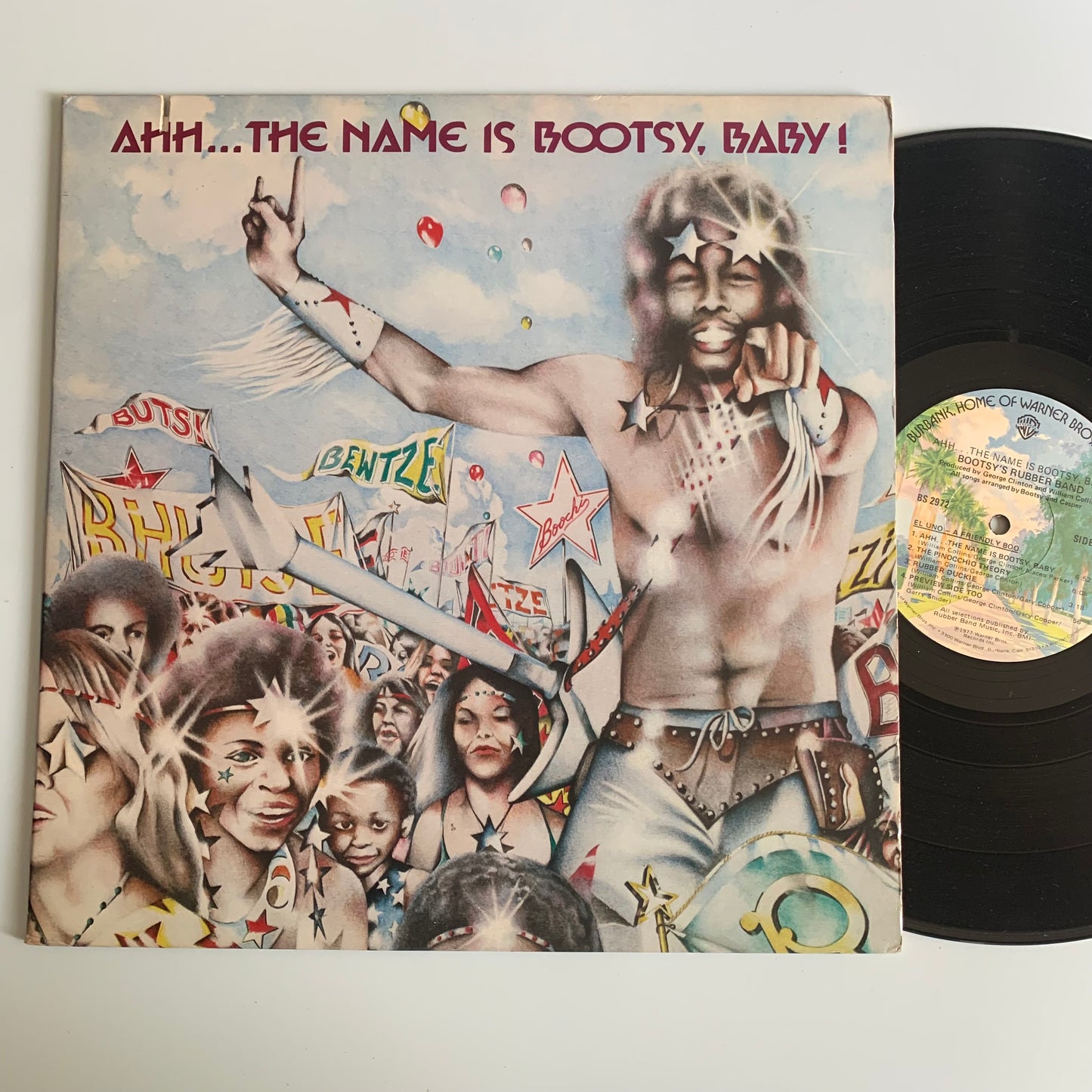 Bootsy's Rubber Band - Ahh...The Name Is Bootsy, Baby! - LP 1977 Occasion