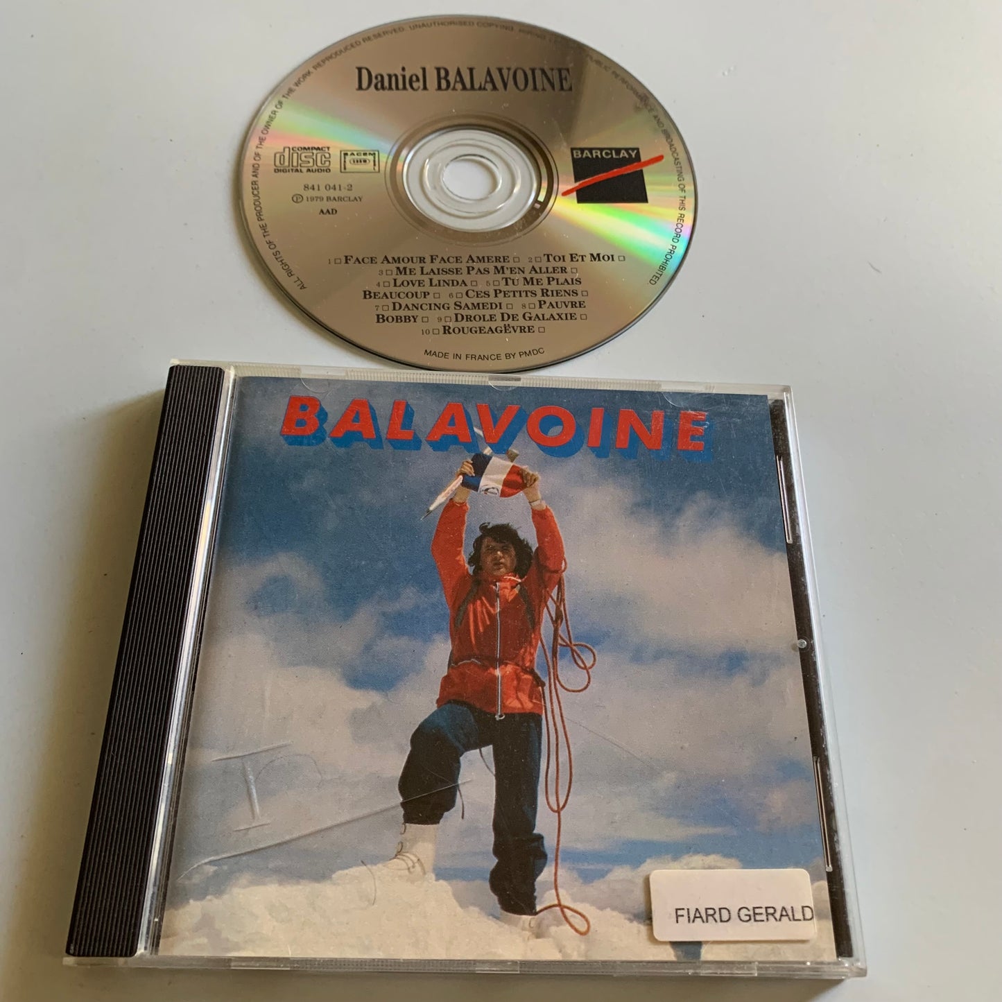 CD - Daniel Balavoine - Face Amour Face Amère - Occasion