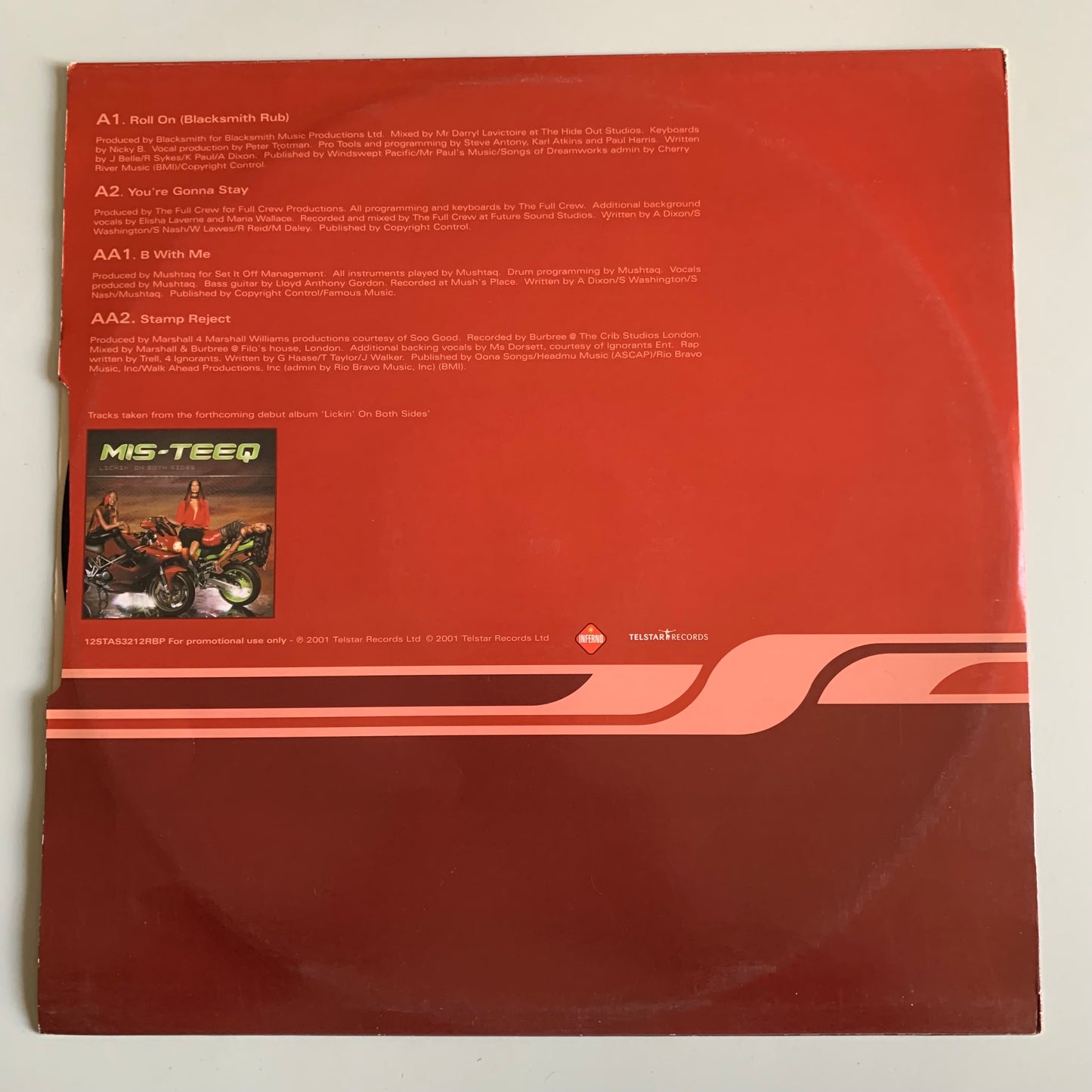 Mis-Teeq - Lickin' On Both Sides (Album Sampler) - Maxi 2001 Occasion