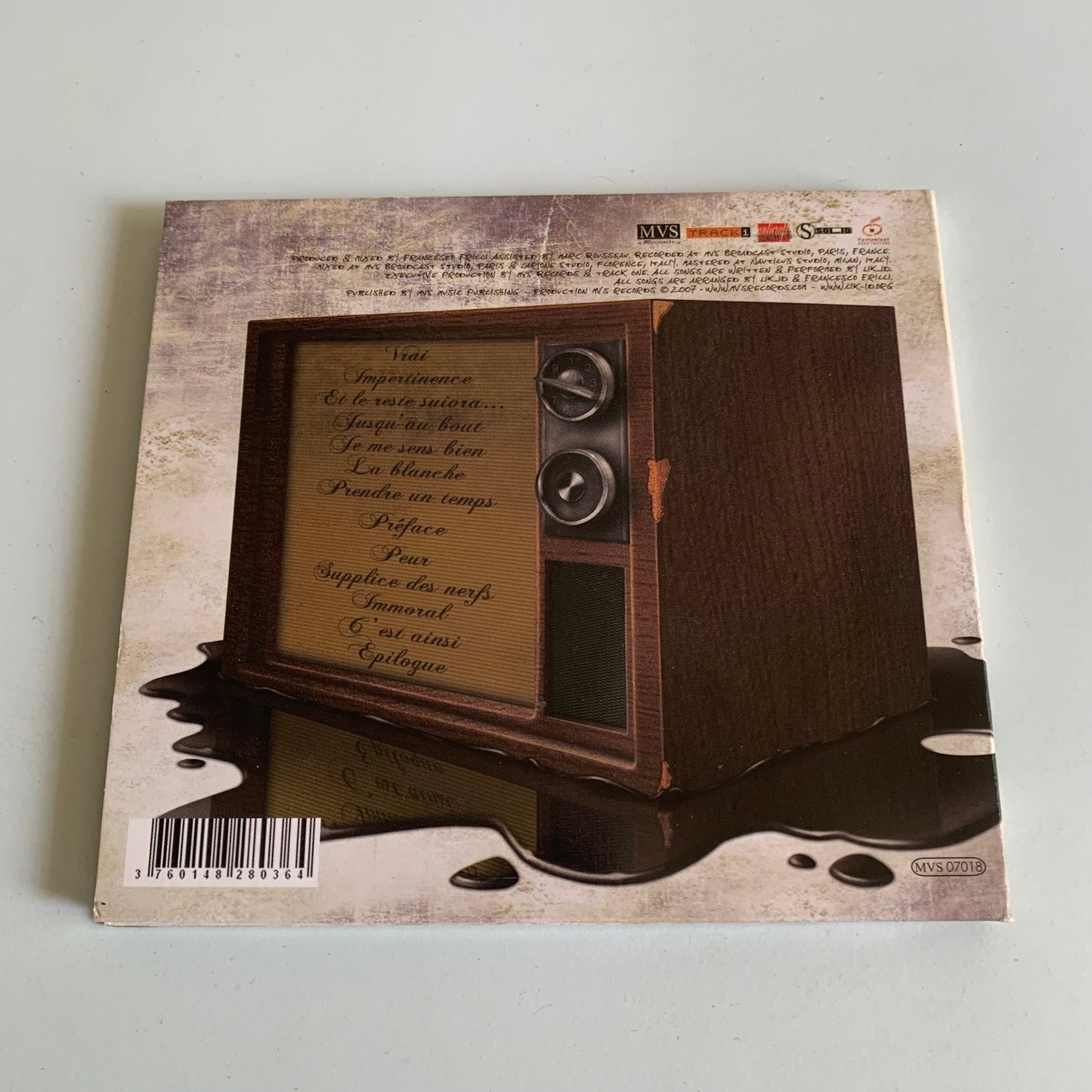 CD - Lik...Id - Elevé A La Peur - 2007 Occasion