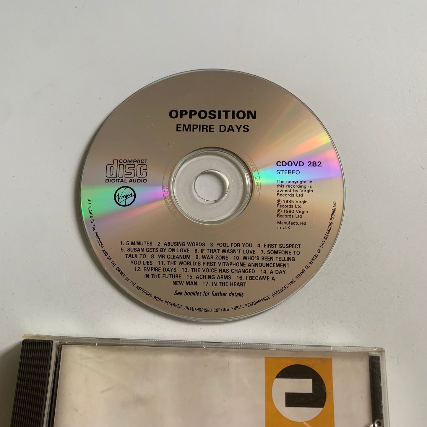 Opposition - Empire Days - 1990 Occasion