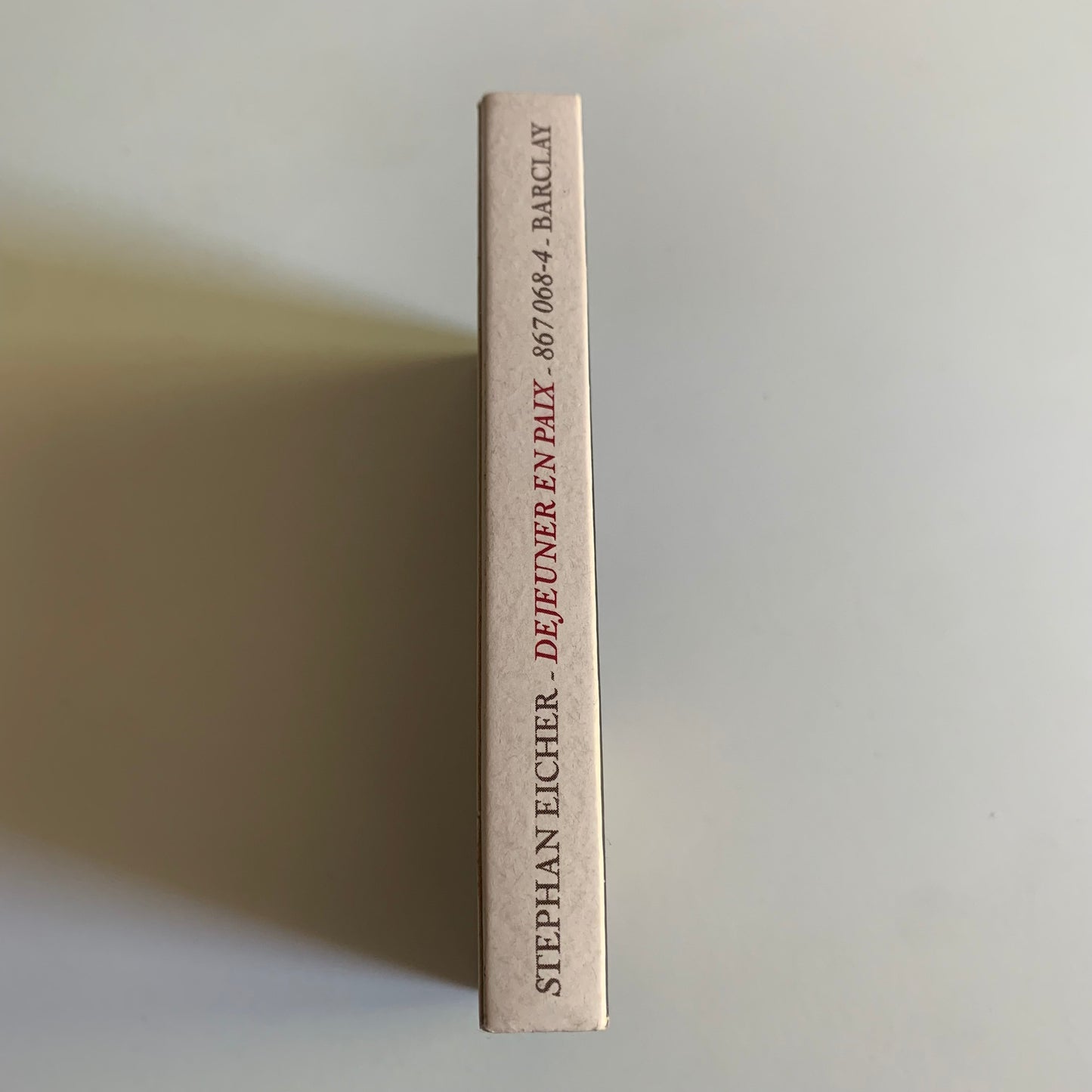 Stephan Eicher - Déjeuner En Paix - 1991 Single Occasion