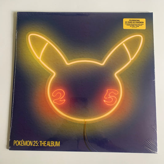 Pokémon 25: The Album - LP Jaune 2022 Neuf