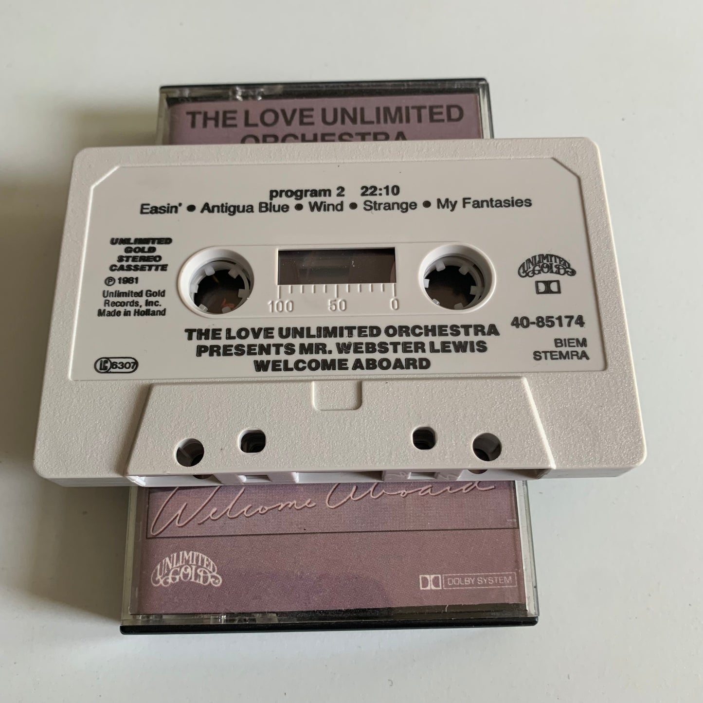 The Love Unlimited Orchestra - Welcome Aboard - 1981 Occasion