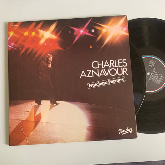 Charles Aznavour - Guichets Fermés - Double LP 1978 Occasion