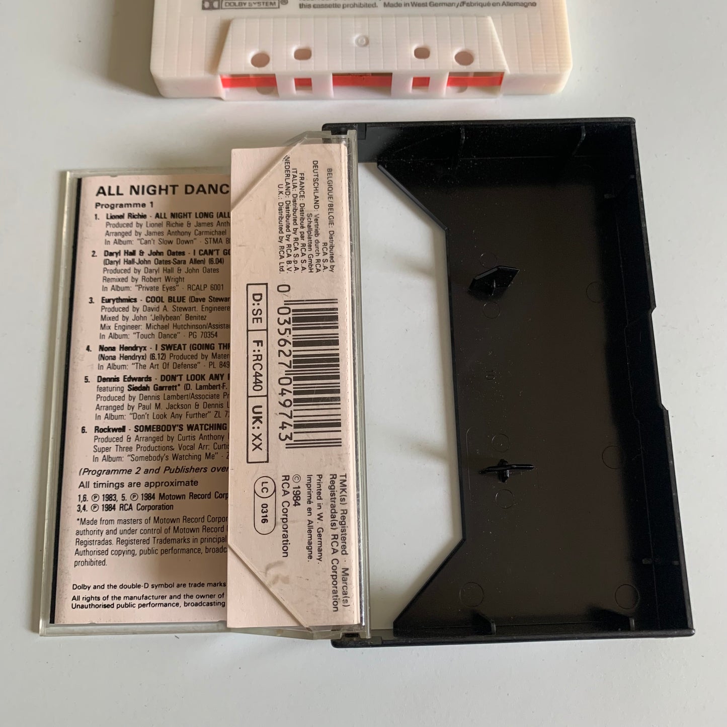 Variétés Compilation - All Night Dancin' - 1985 Occasion